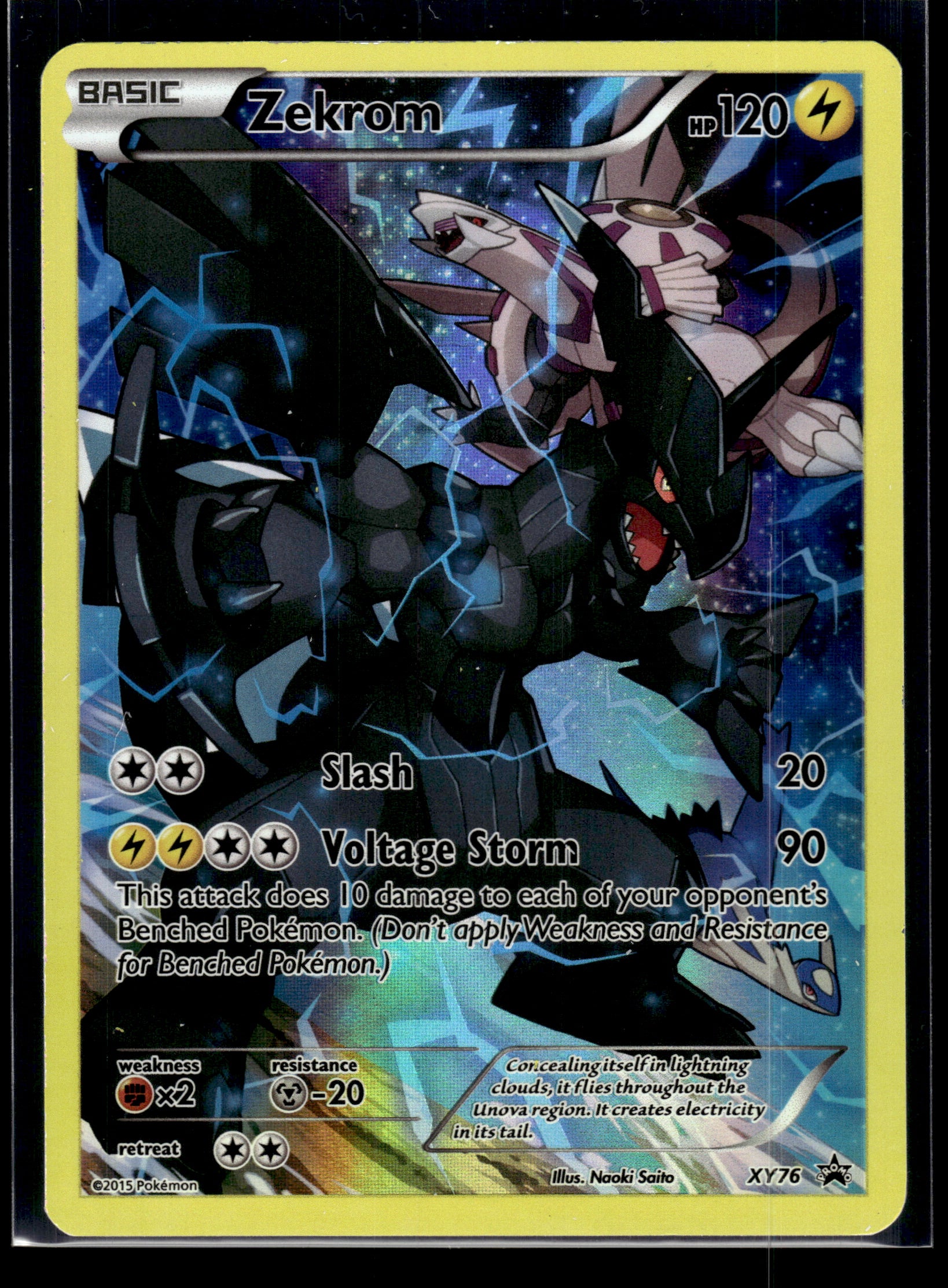 Zekrom (Full Art Promo) #XY76 XY Promos LP