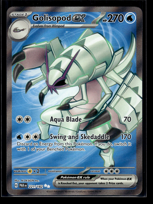 Golisopod ex #221/182 Paradox Rift VLP