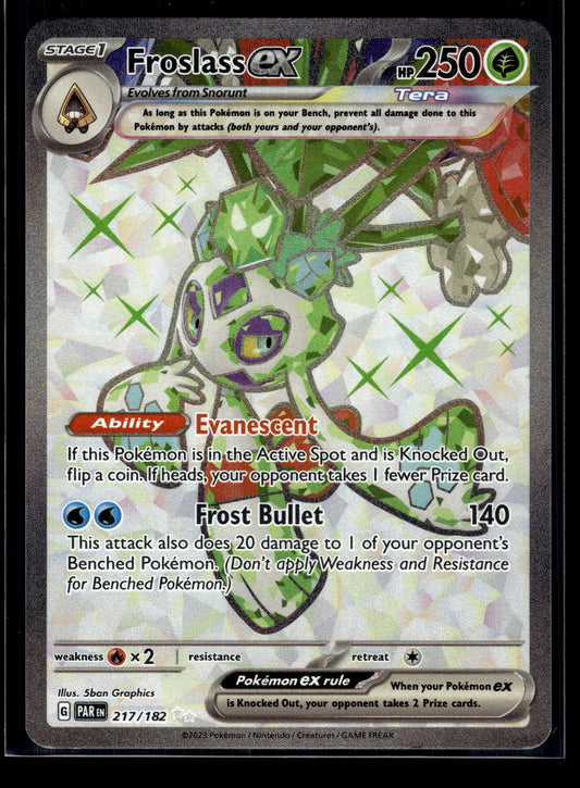 Froslass ex #217/182 Paradox Rift VLP