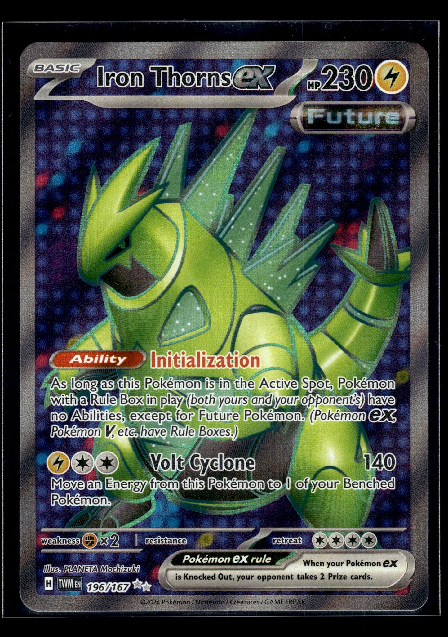 Iron Thorns ex #196/167 Twilight Masquerade VLP