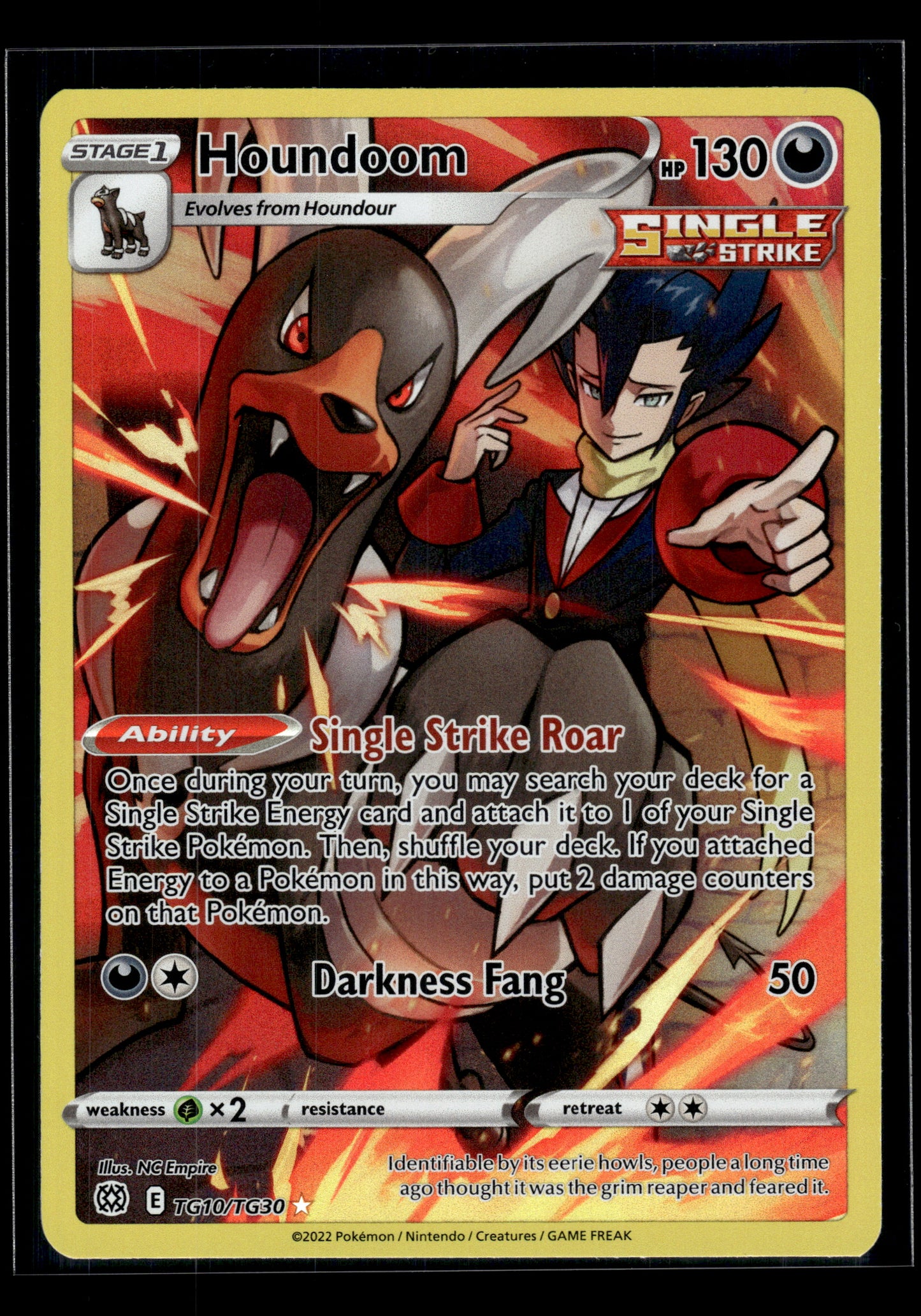 Houndoom #TG10/TG30 Brilliant Stars Trainer Gallery VLP