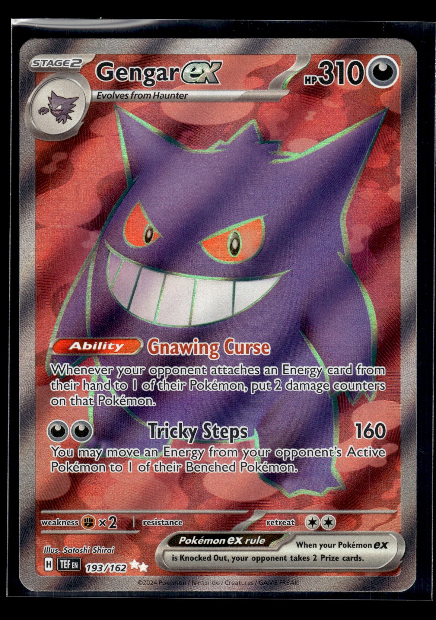 Gengar ex #193/162 Temporal Forces VLP