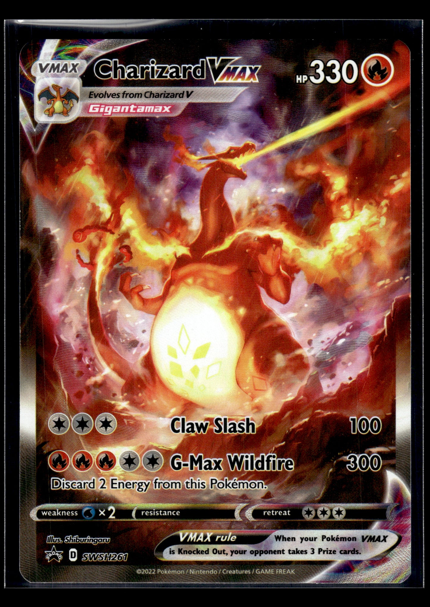 Charizard VMAX #SWSH261 Sword & Shield Promo LP