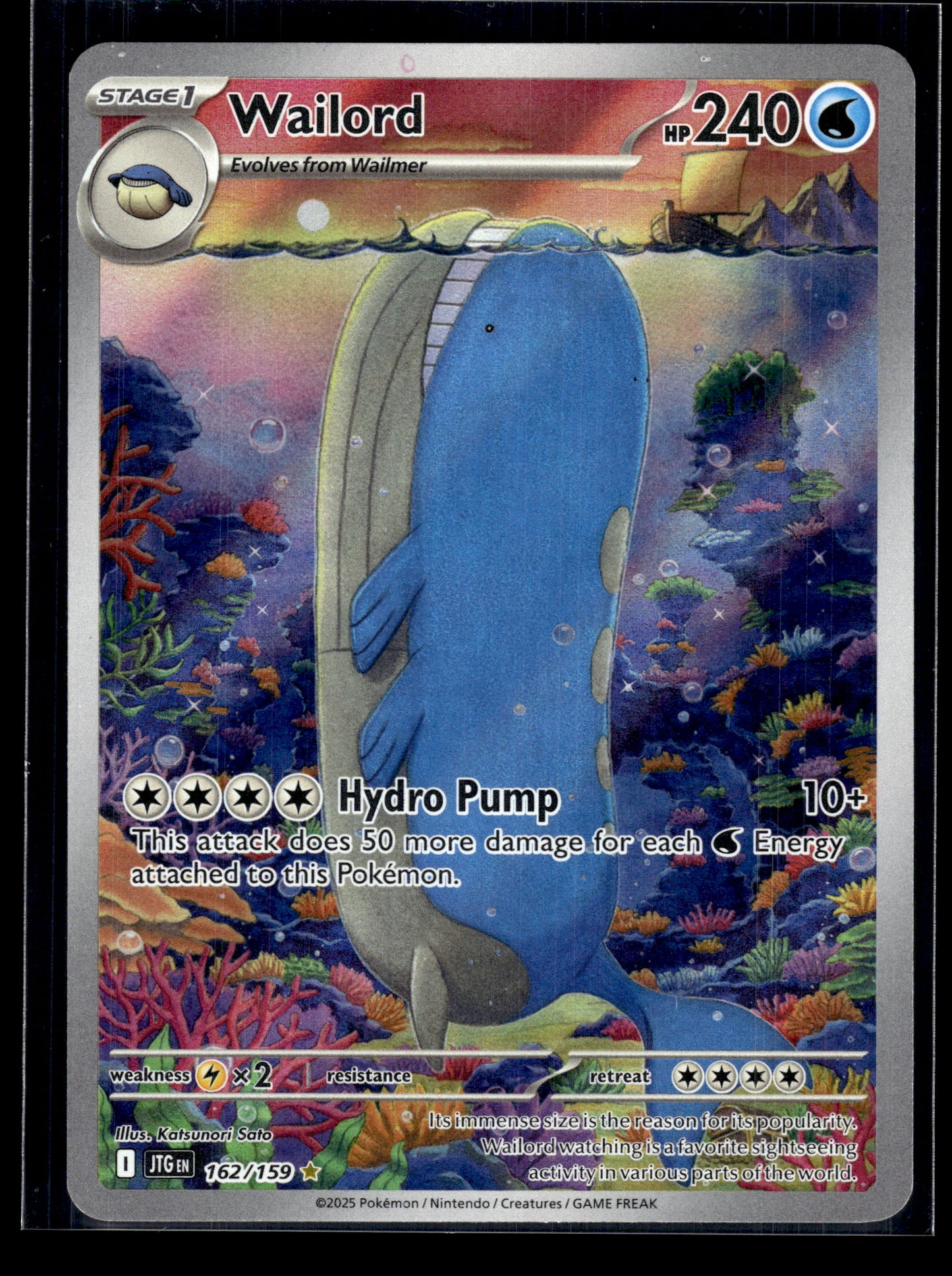Wailord #162/159 Journey Together LP