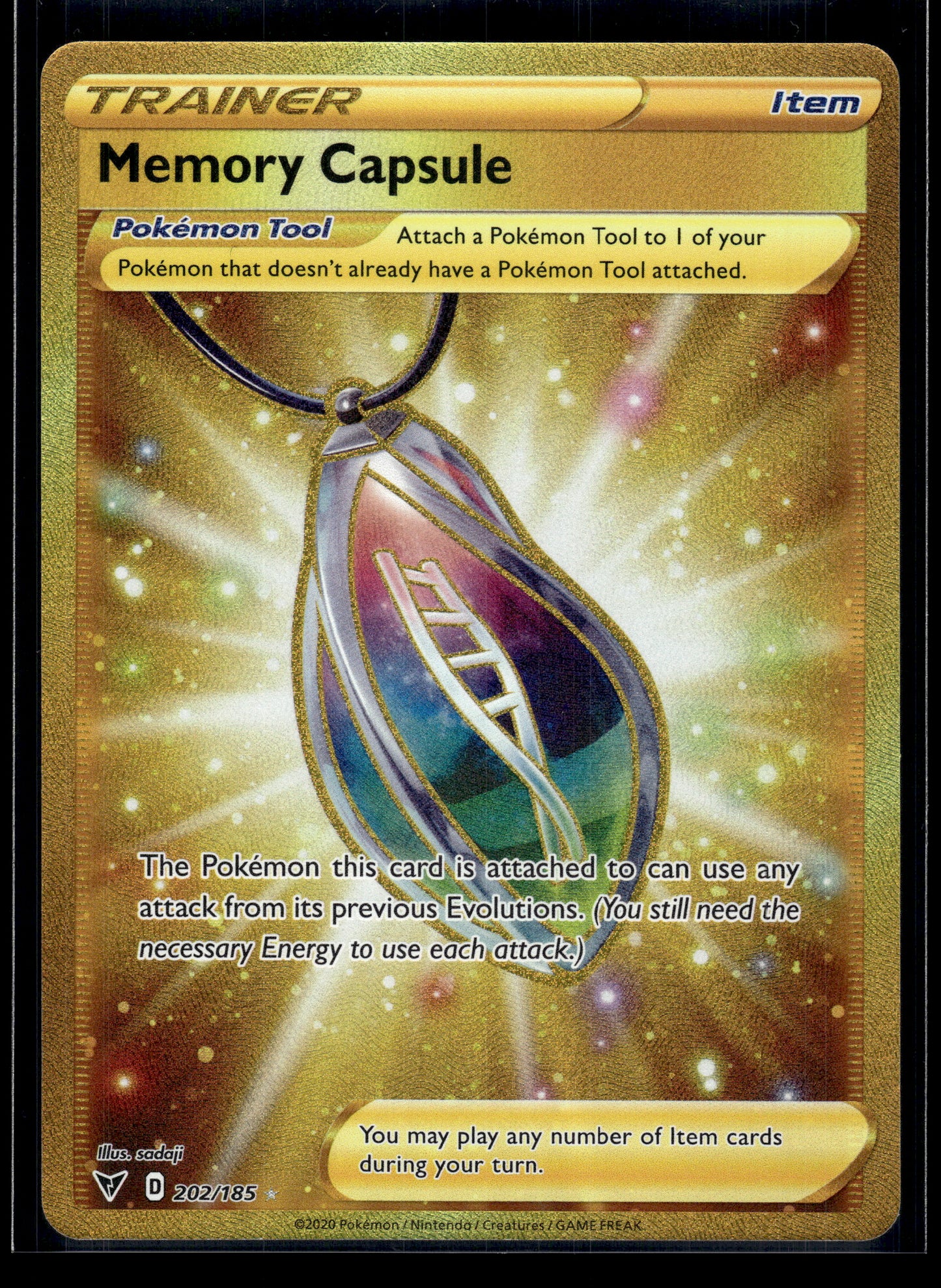Memory Capsule #202/185 Vivid Voltage NM