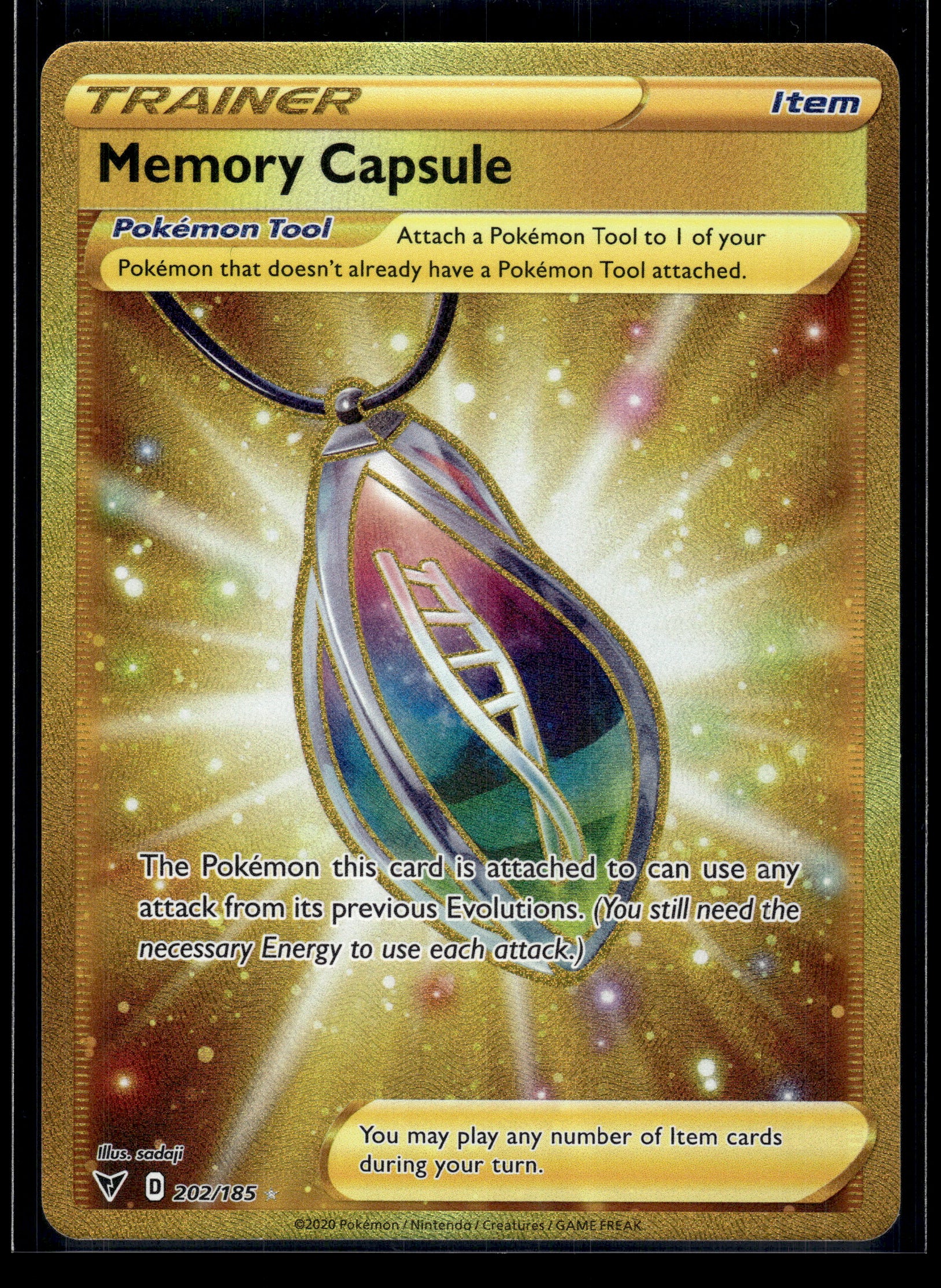 Memory Capsule #202/185 Vivid Voltage NM
