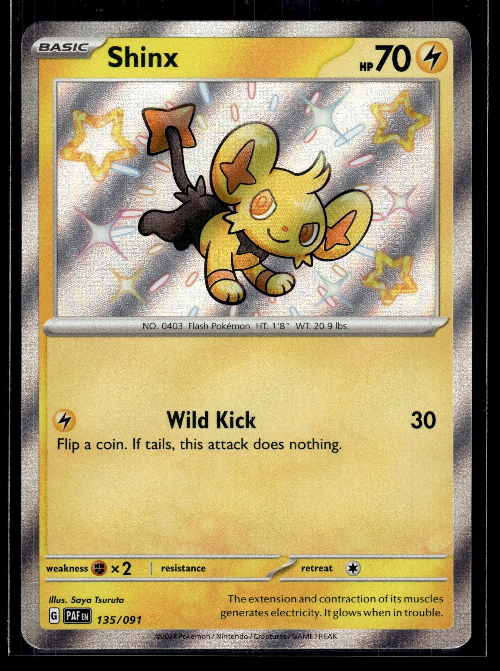 Shinx #135/091 Paldean Fates LP