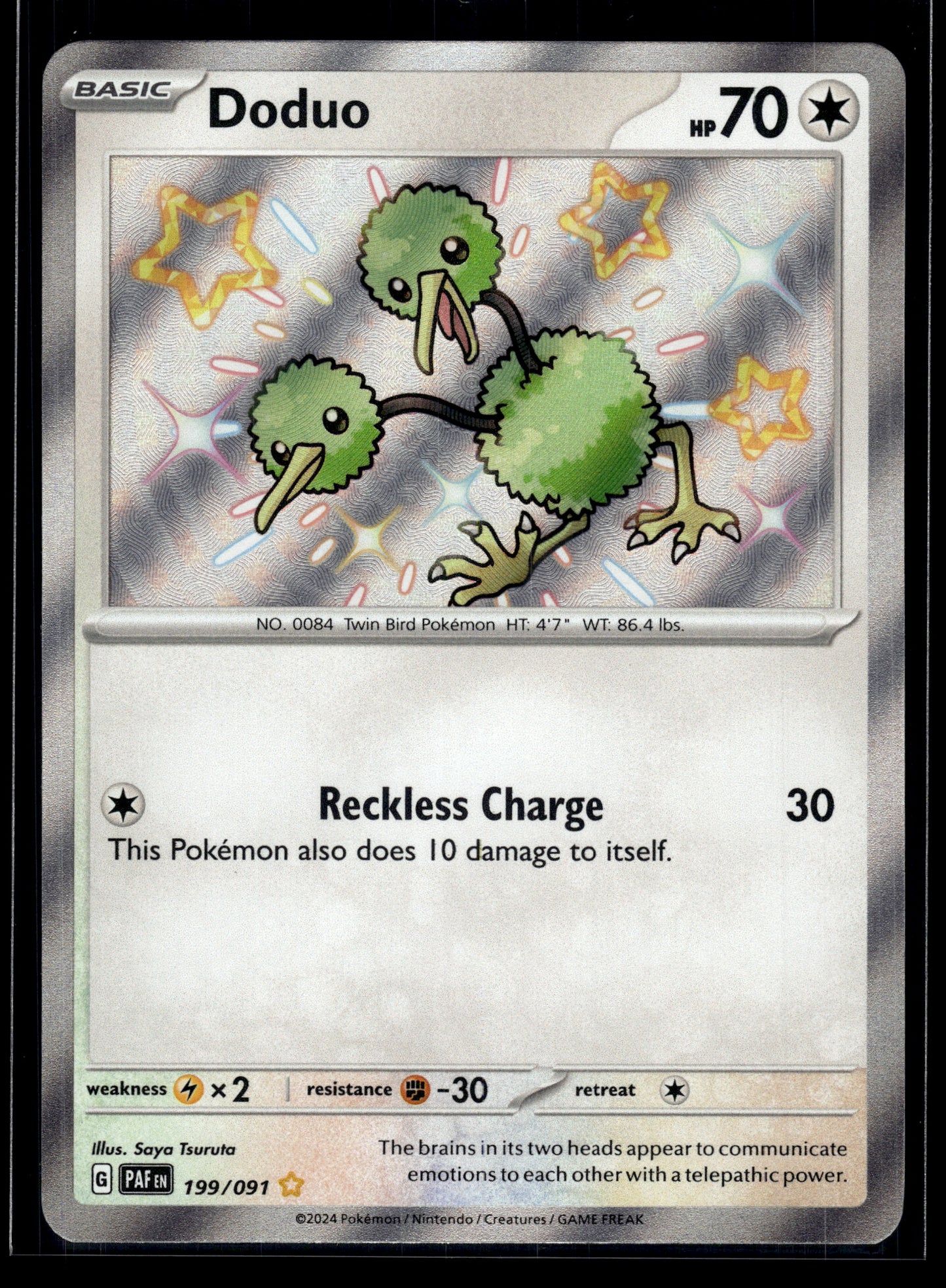 Doduo #199/091 Paldean Fates LP