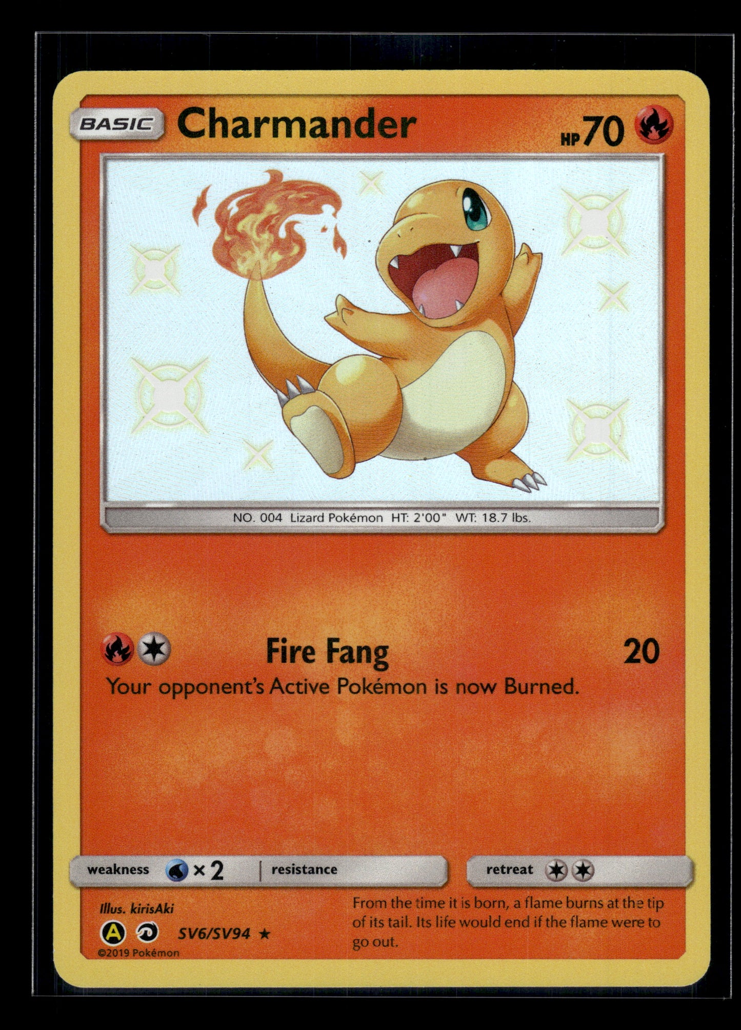 Charmander #SV6/SV94 Hidden Fates: Shiny Vault VLP