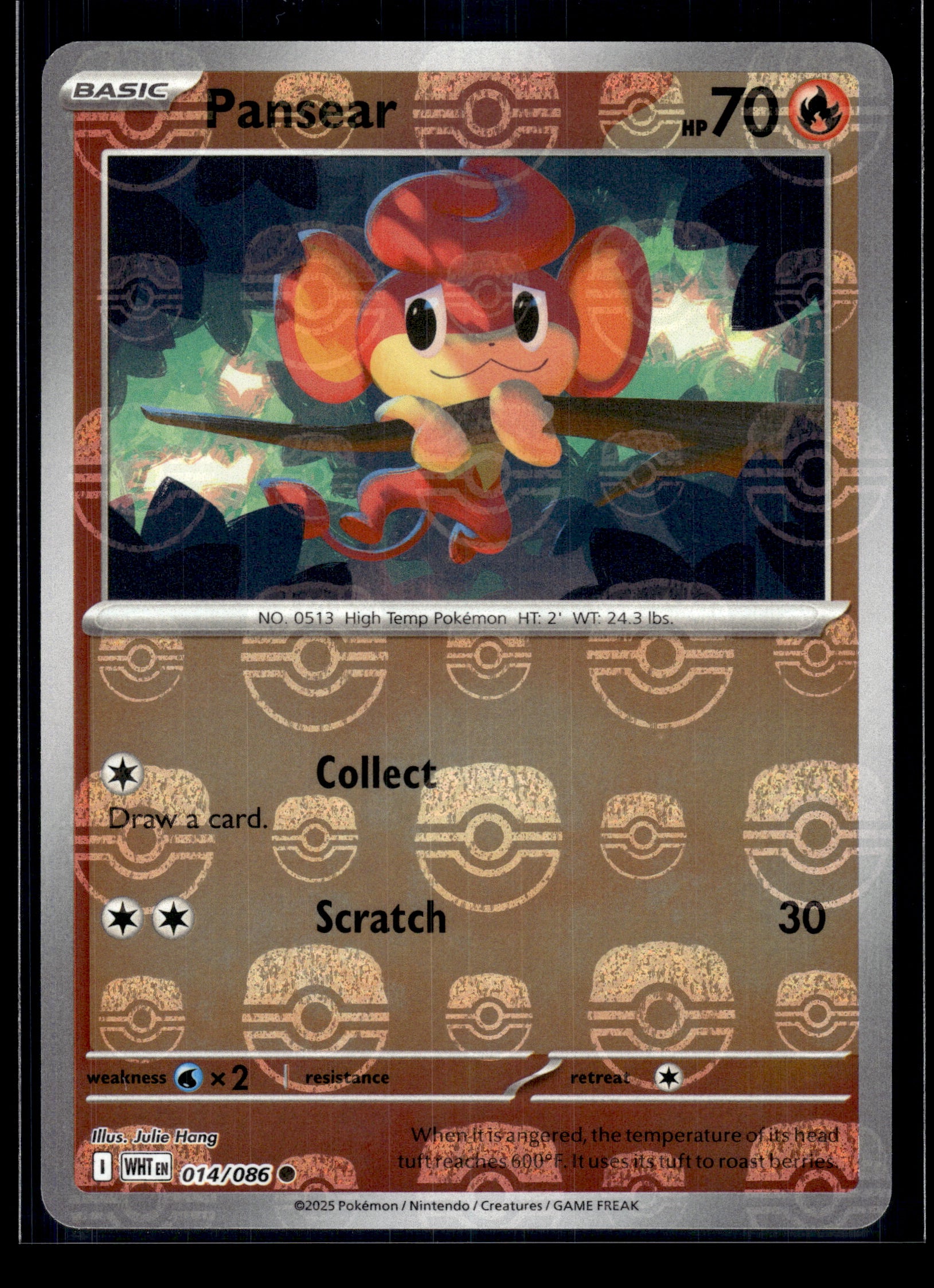 Pansear (Master Ball) #014/086 White Flare VLP