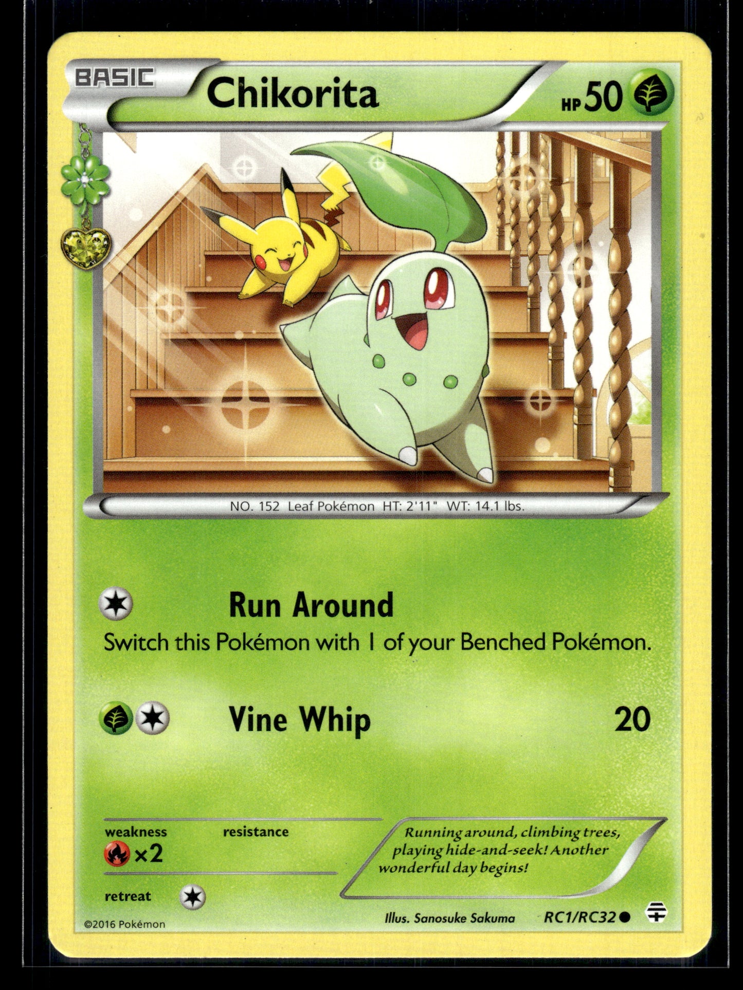 Chikorita #RC1/RC32 Generations: Radiant Collection LP