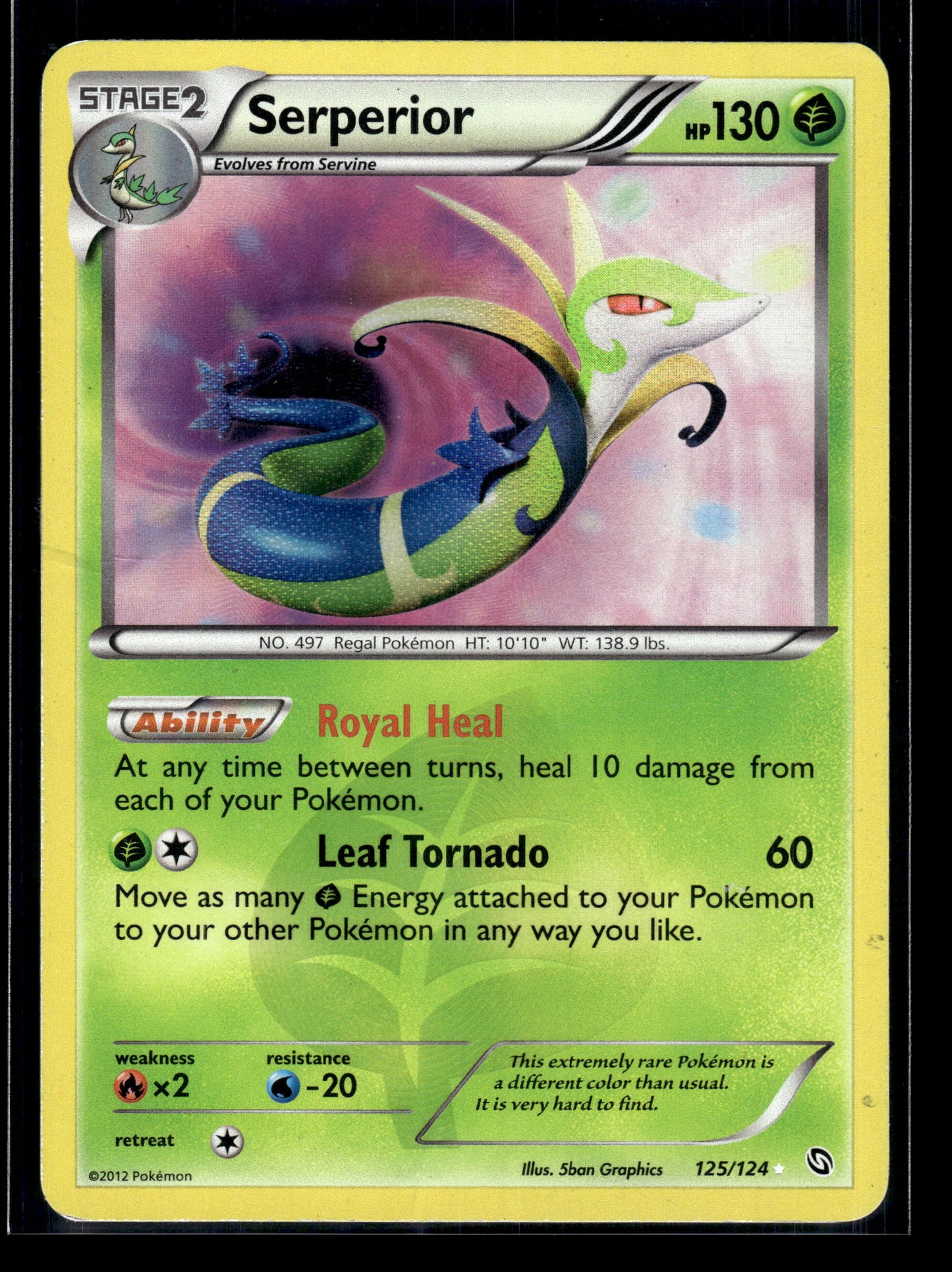 Serperior #125/124 Dragons Exalted MP