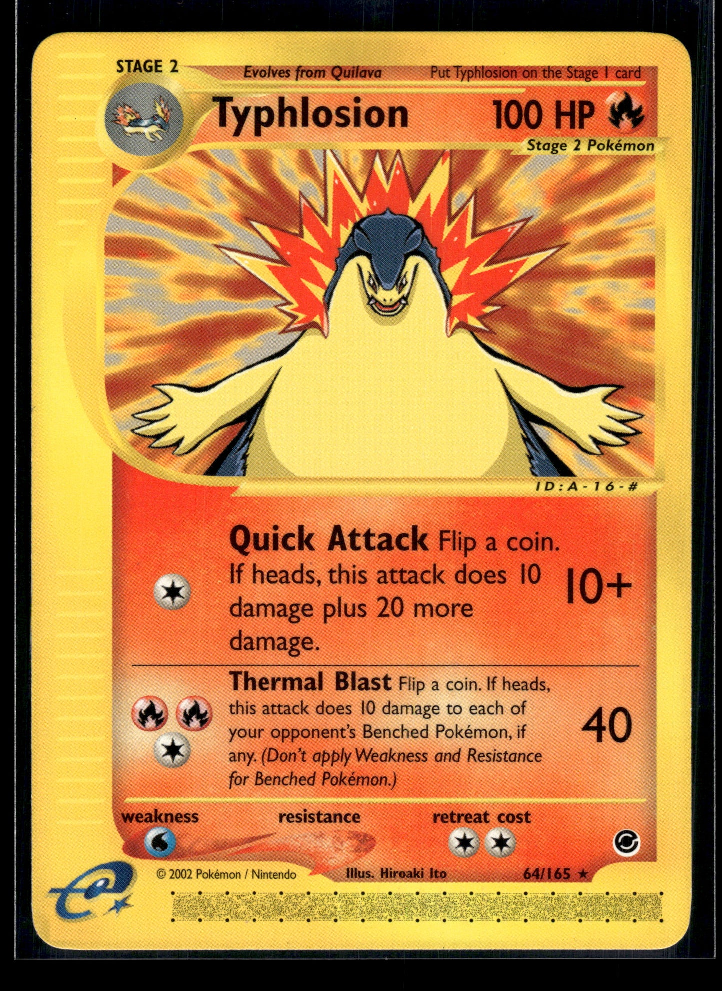 Typhlosion #064/165 Expedition LP