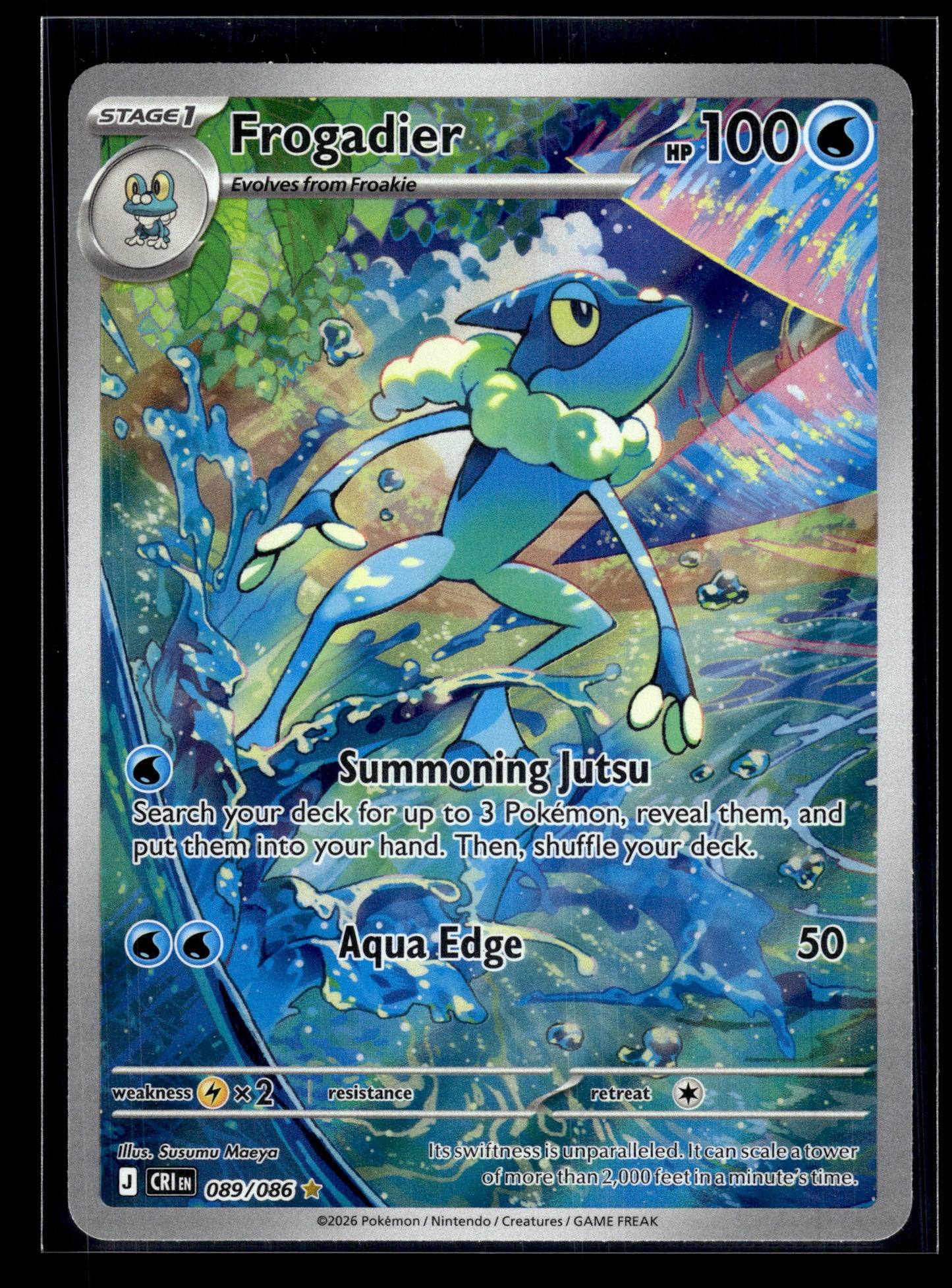 Frogadier #089/086 Chaos Rising VLP