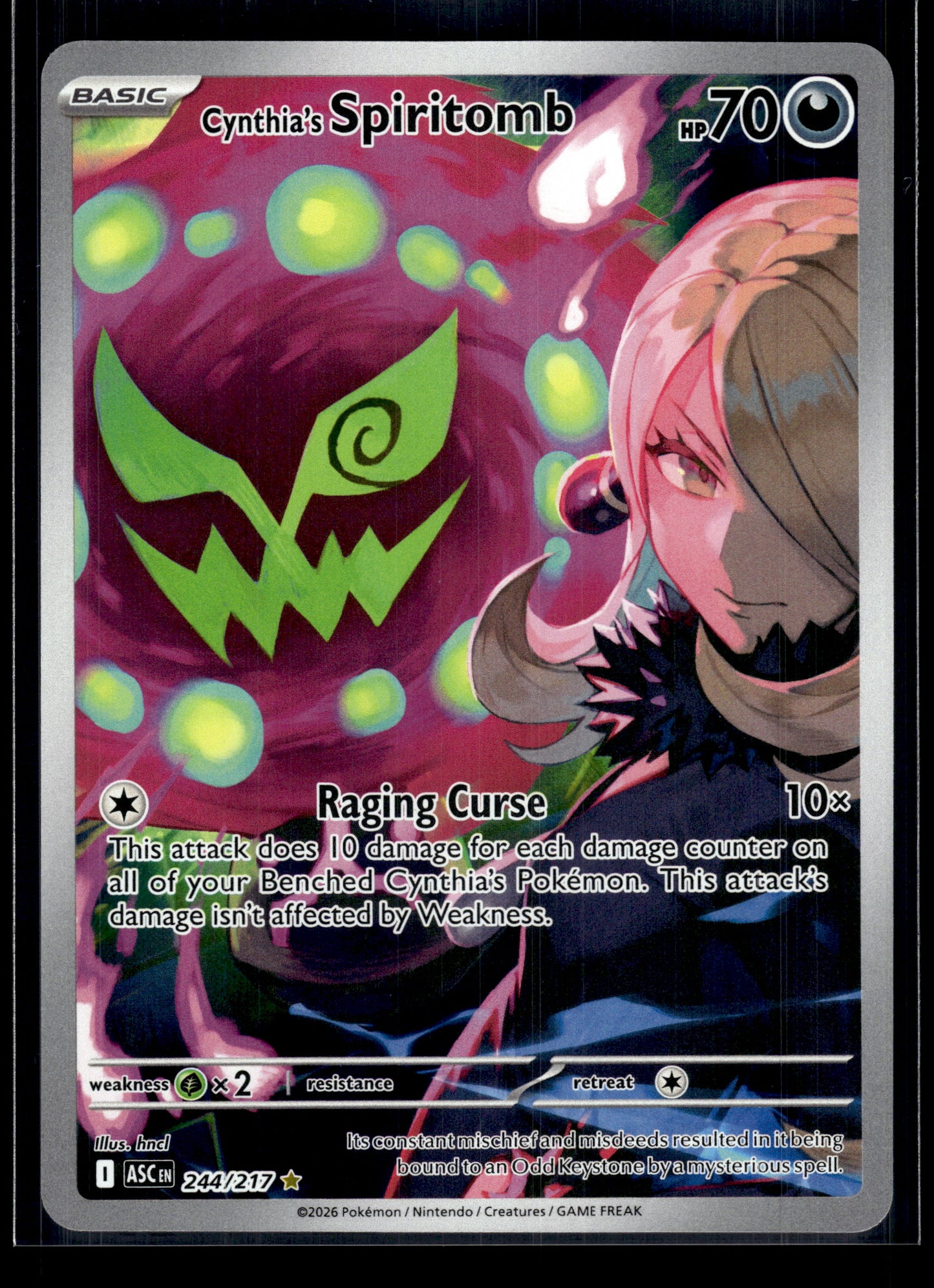 Cynthia's Spiritomb #244/217 Ascended Heroes VLP