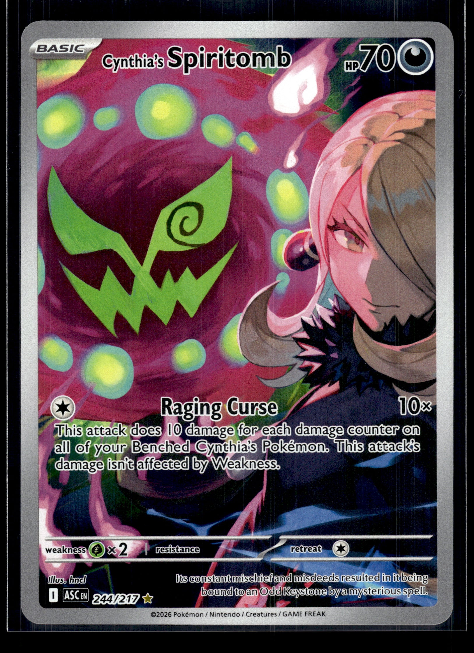 Cynthia's Spiritomb #244/217 Ascended Heroes VLP