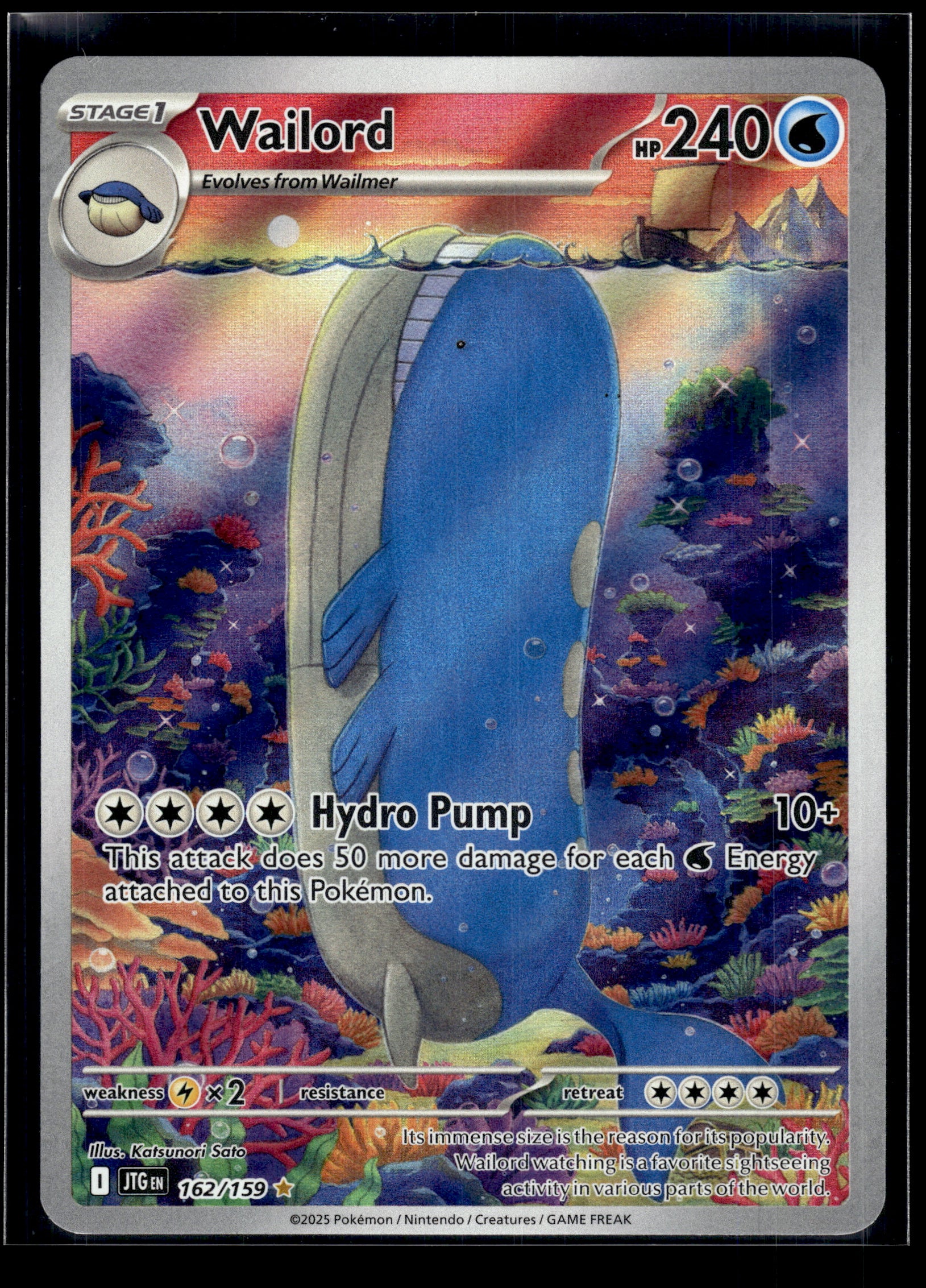 Wailord #162/159 Journey Together VLP