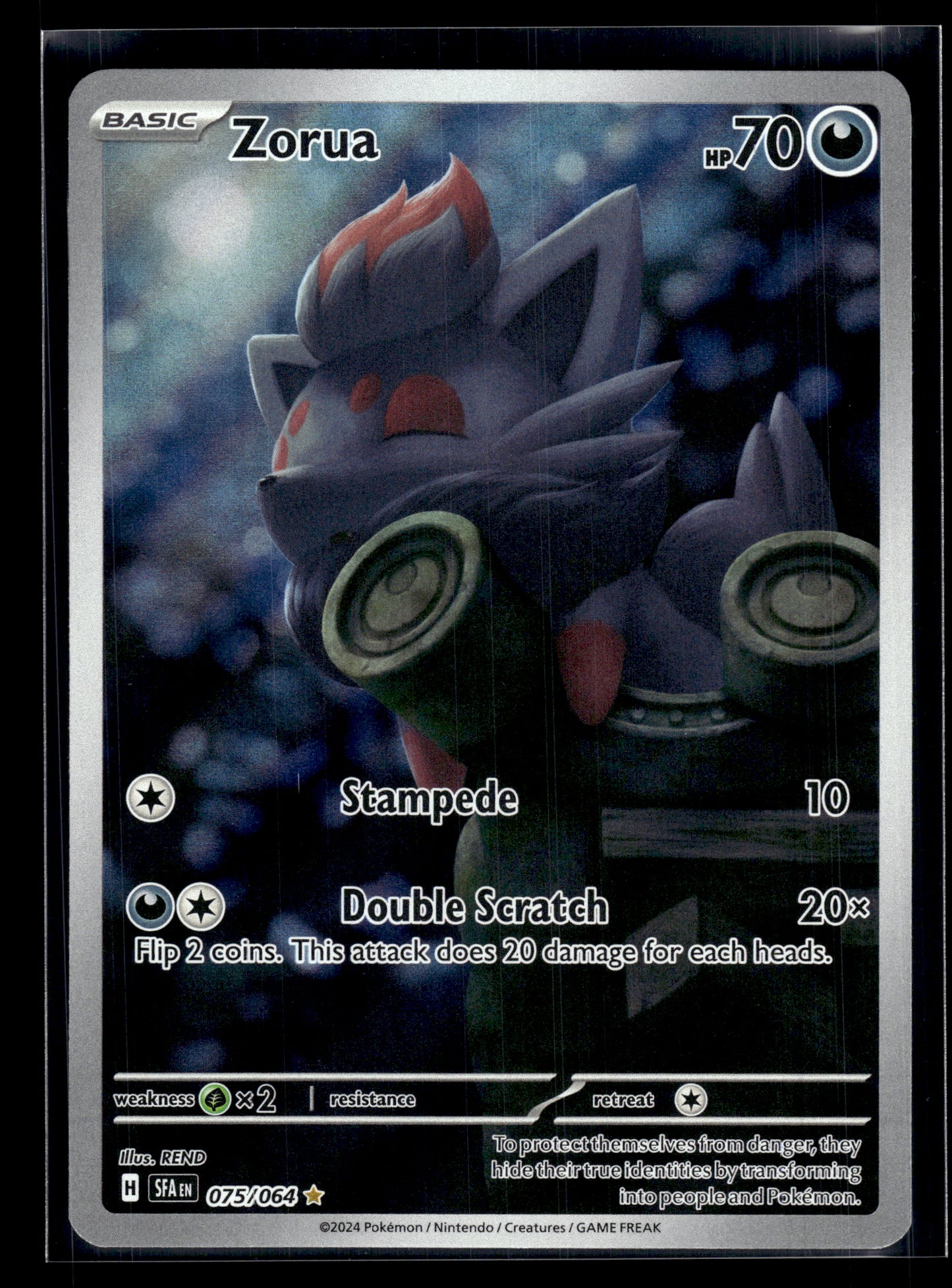 Zorua #075/064 Shrouded Fable VLP