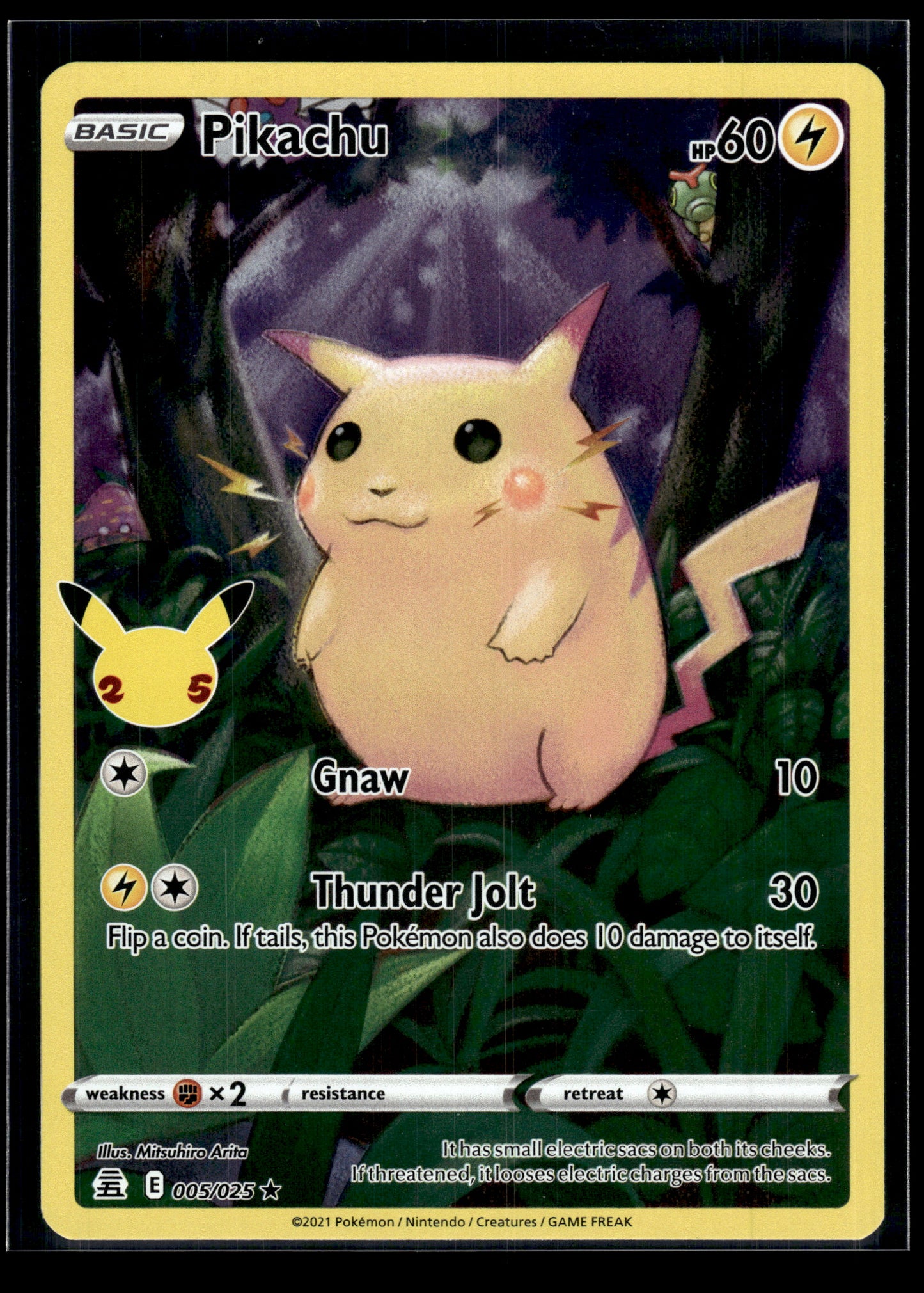 Pikachu #005/025 Celebrations LP