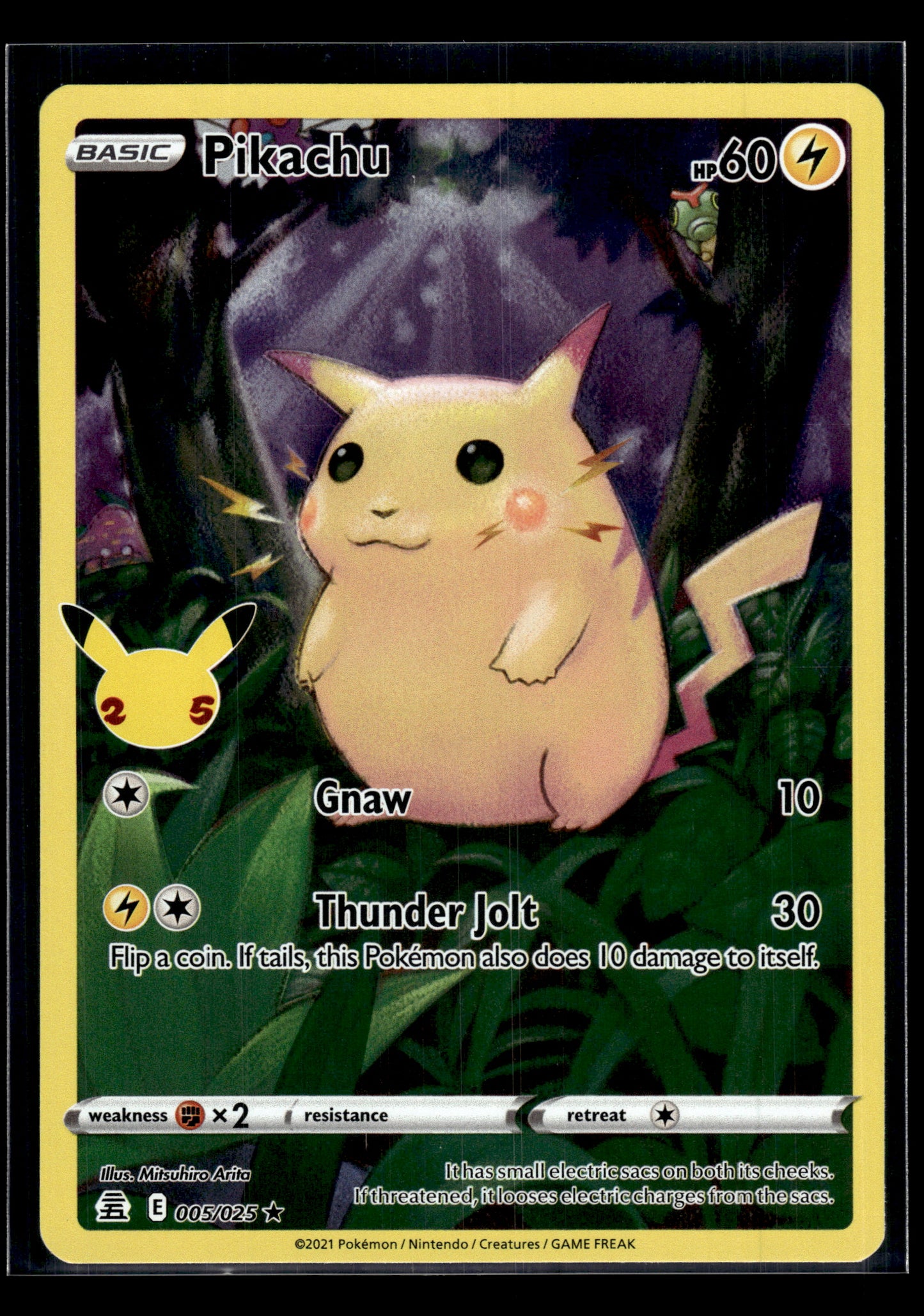 Pikachu #005/025 Celebrations LP