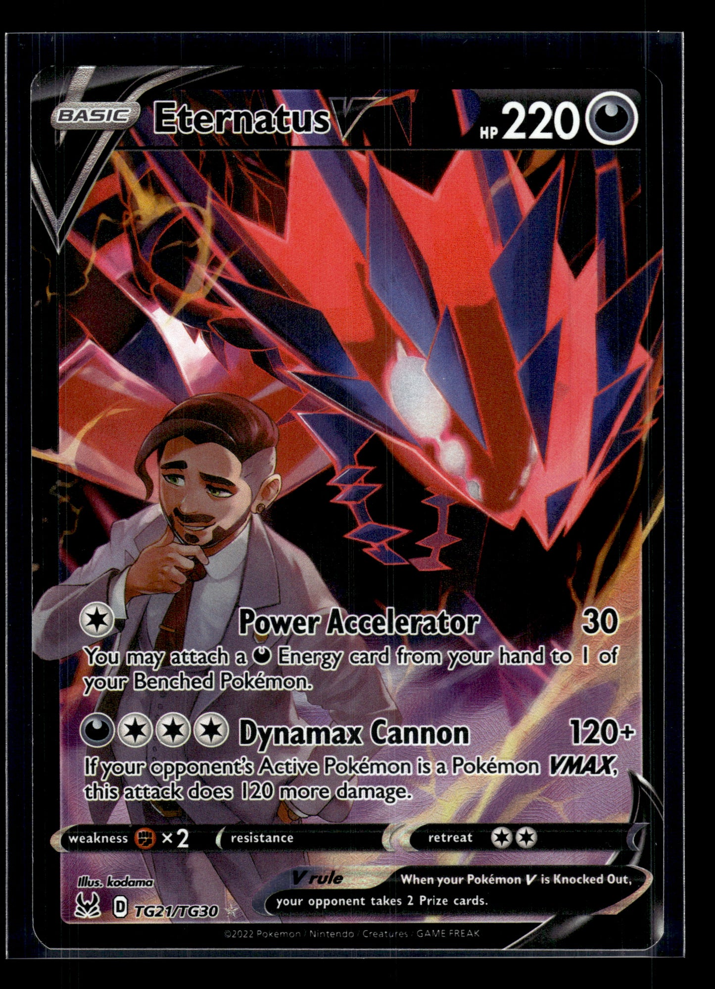 Eternatus V #TG21/TG30 Lost Origin Trainer Gallery LP