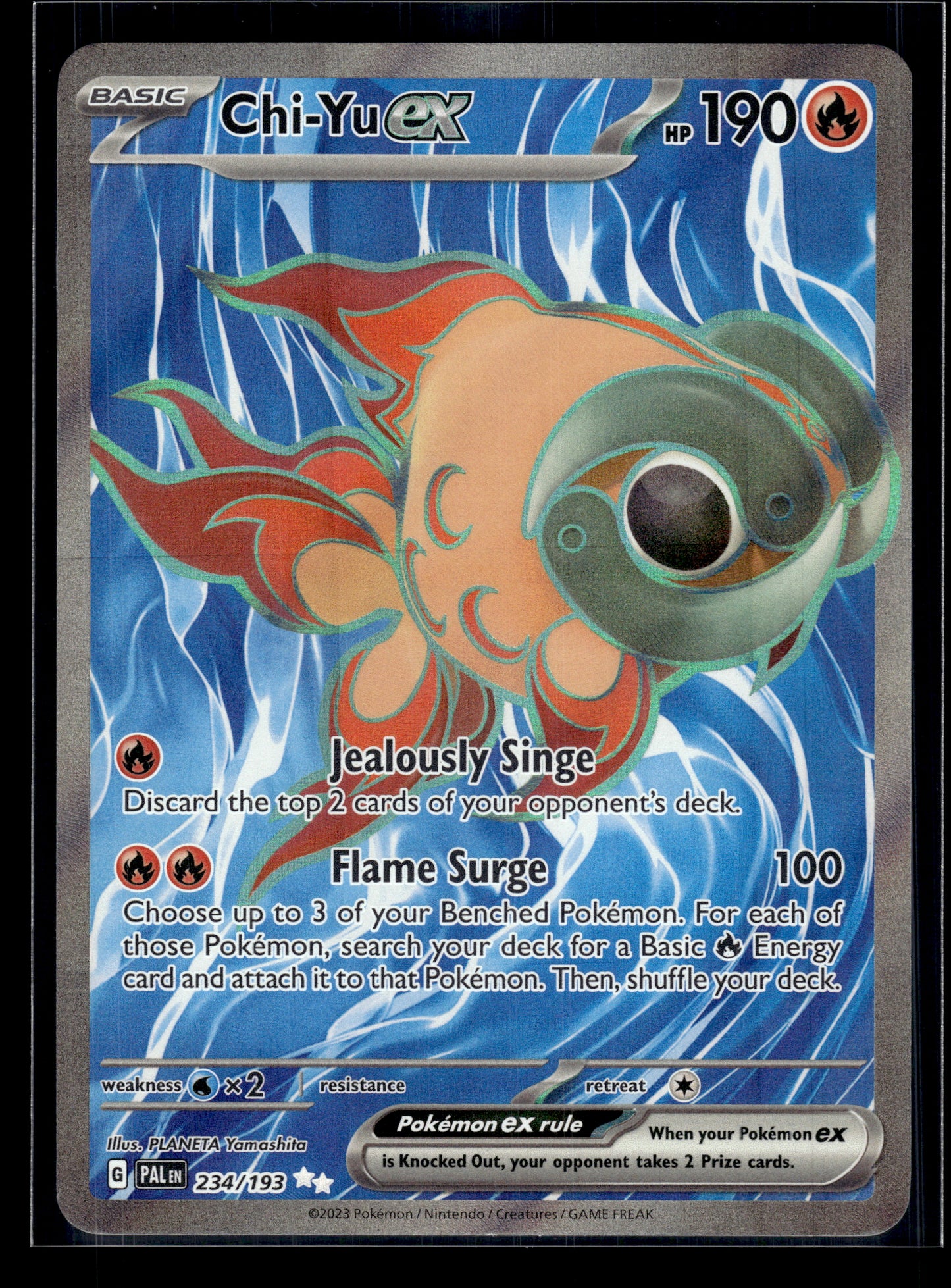 Chi-Yu ex #234/193 Paldea Evolved VLP