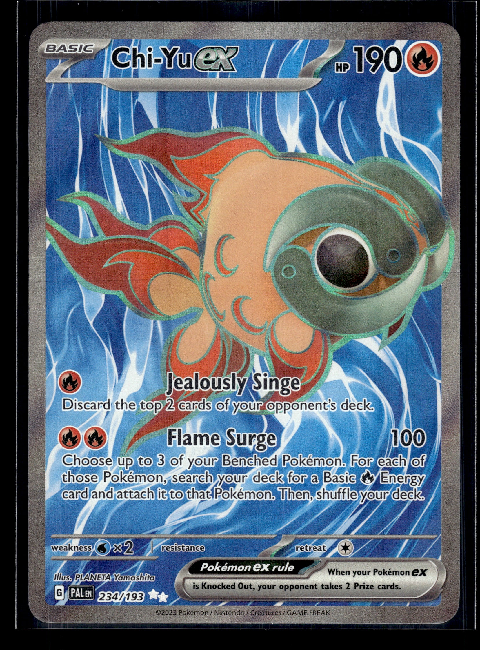 Chi-Yu ex #234/193 Paldea Evolved VLP