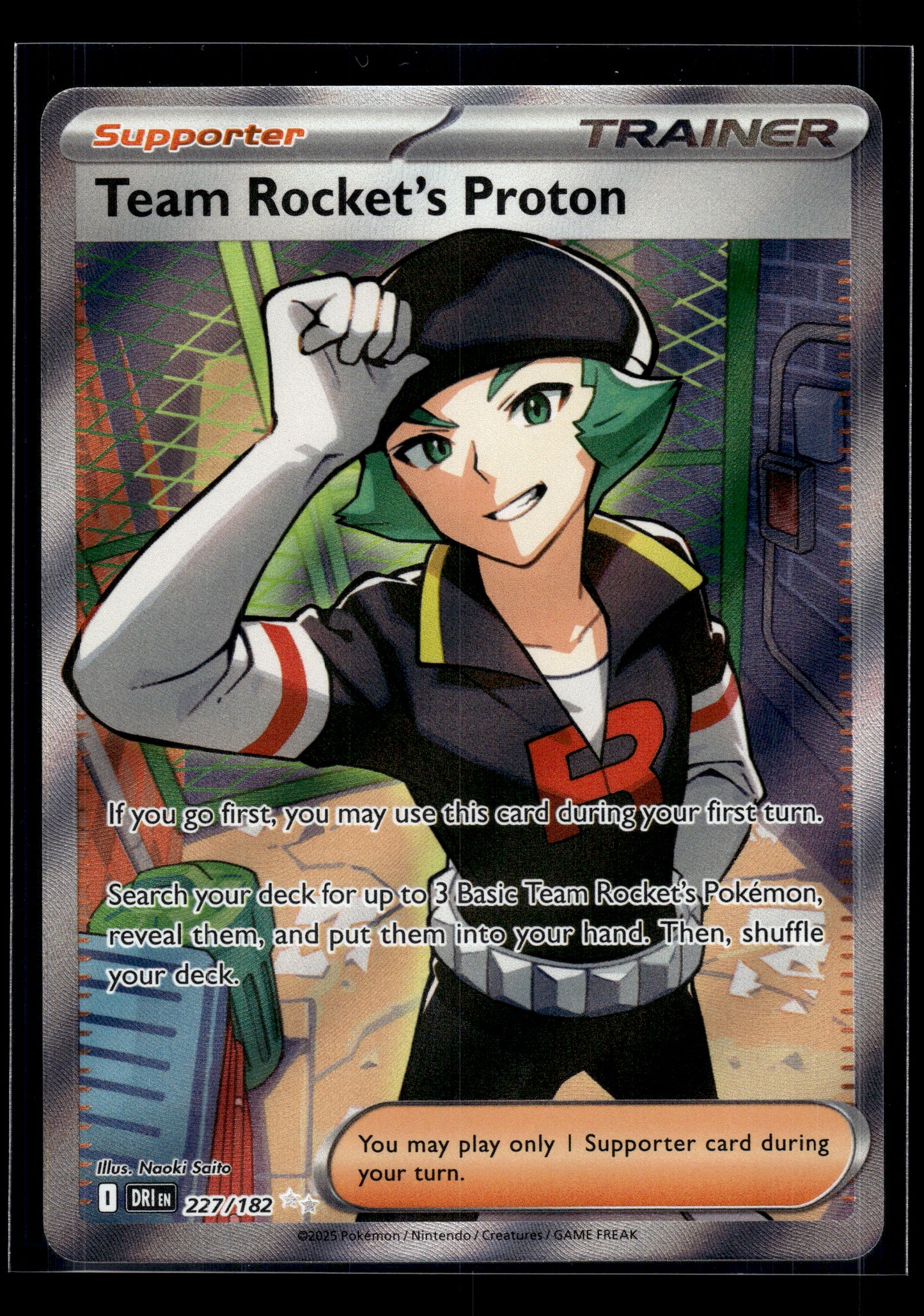 Team Rocket's Proton #227/182 Destined Rivals NM
