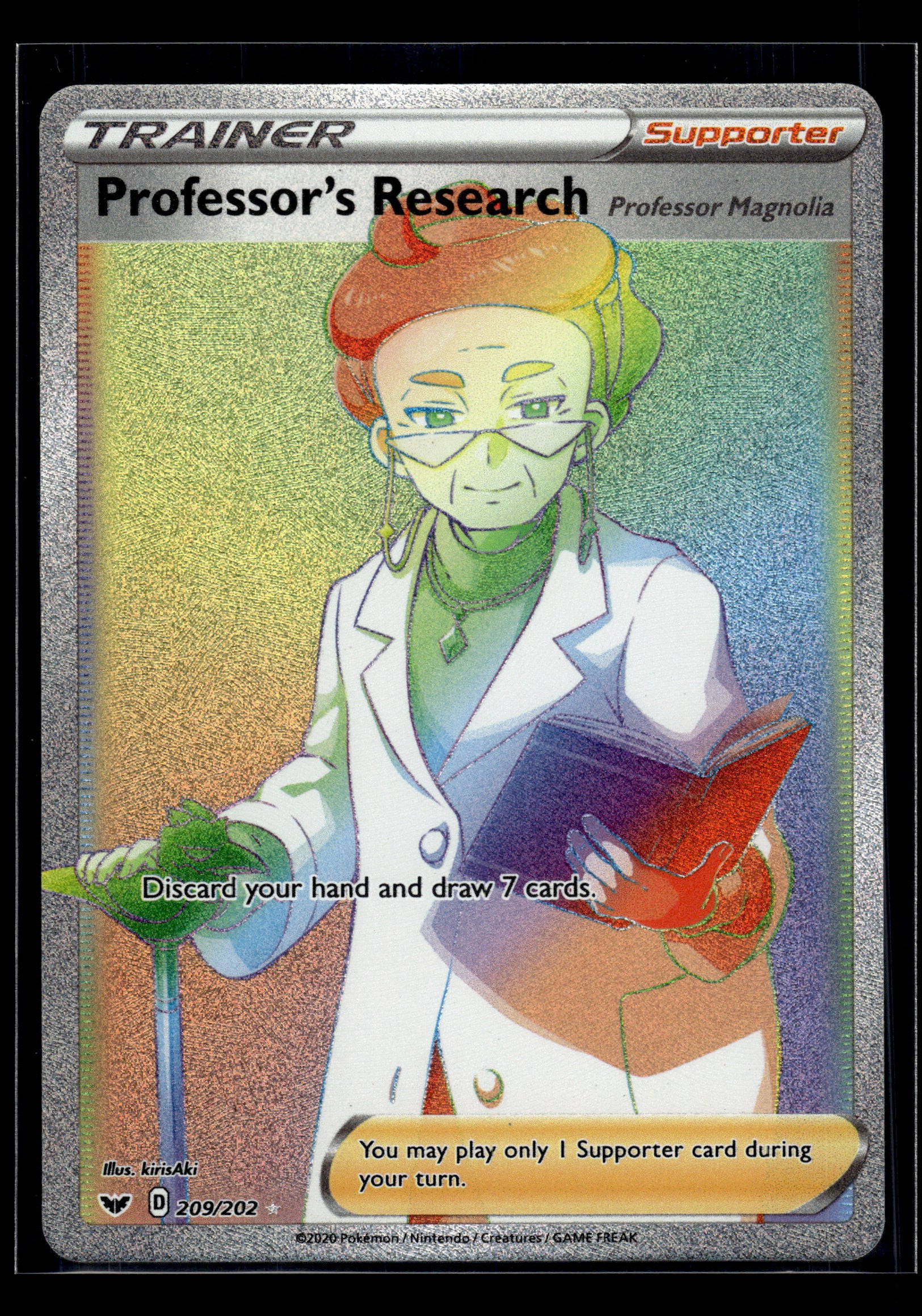 Professor's Research #209/202 Sword & Shield Base Set LP