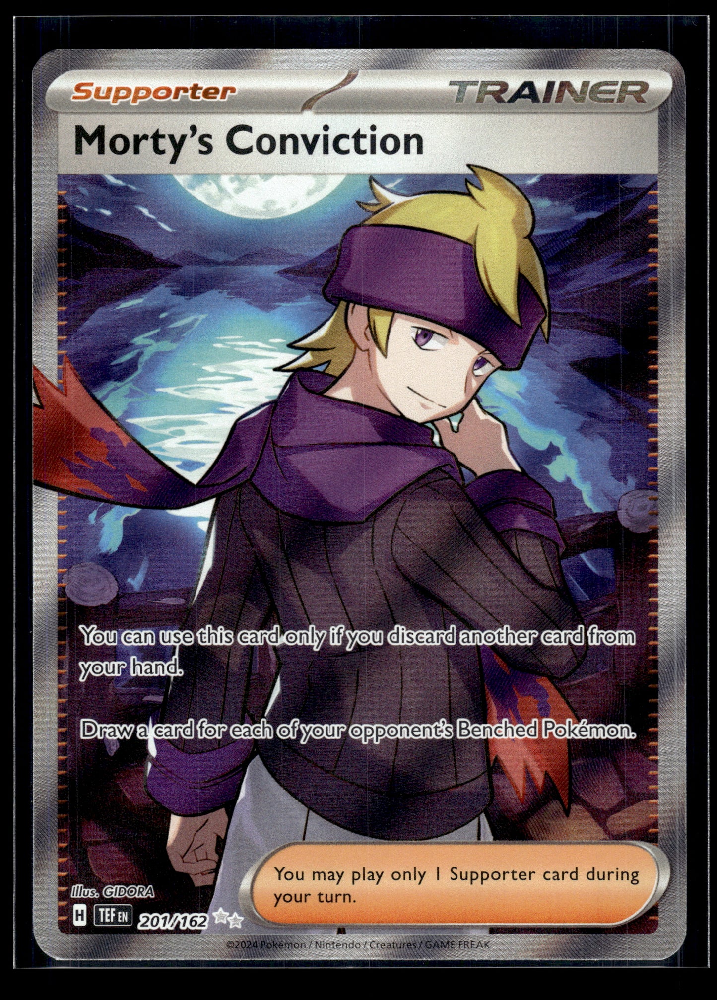 Morty's Conviction #201/162 Temporal Forces VLP