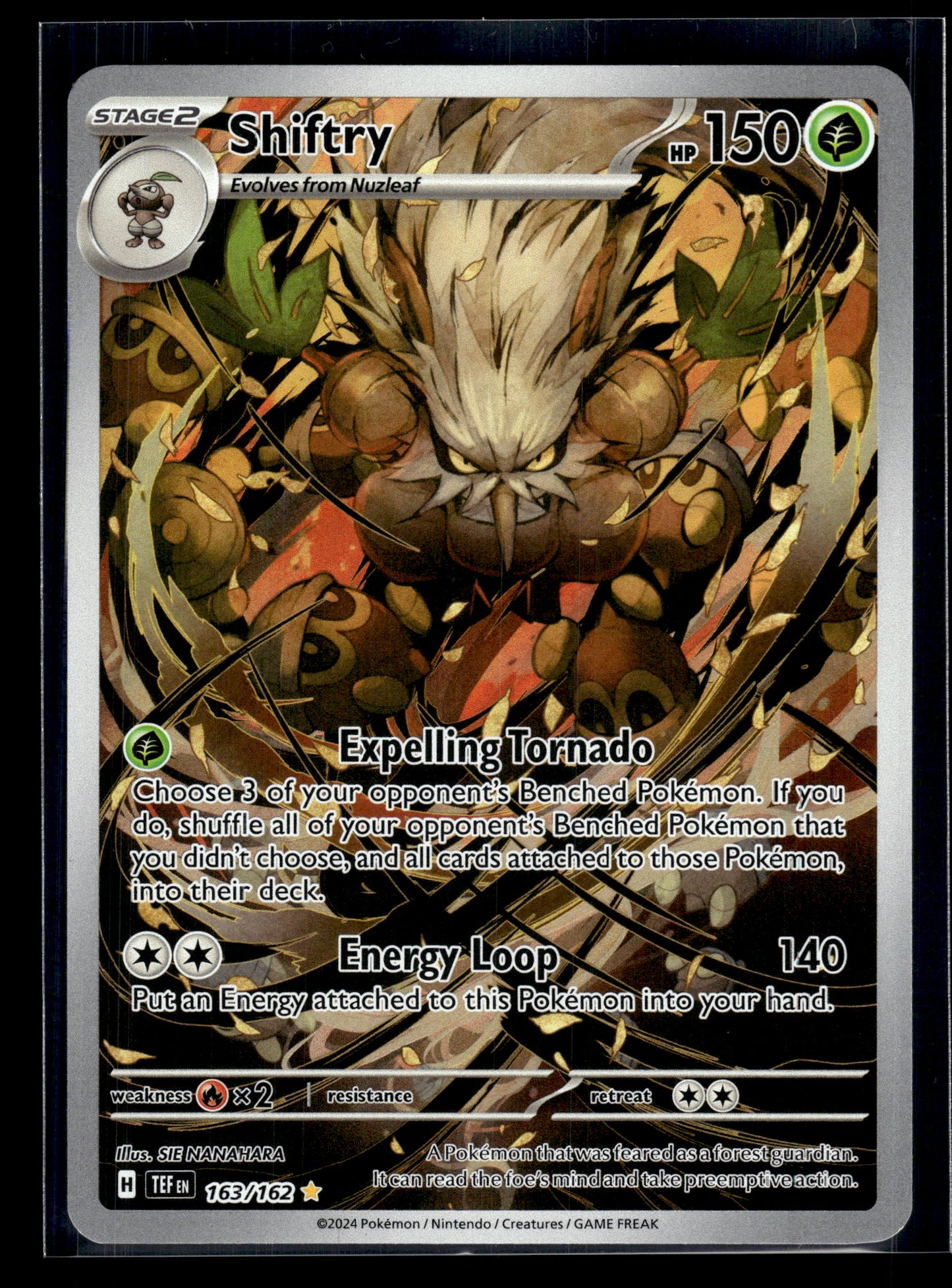 Shiftry #163/162 Temporal Forces VLP