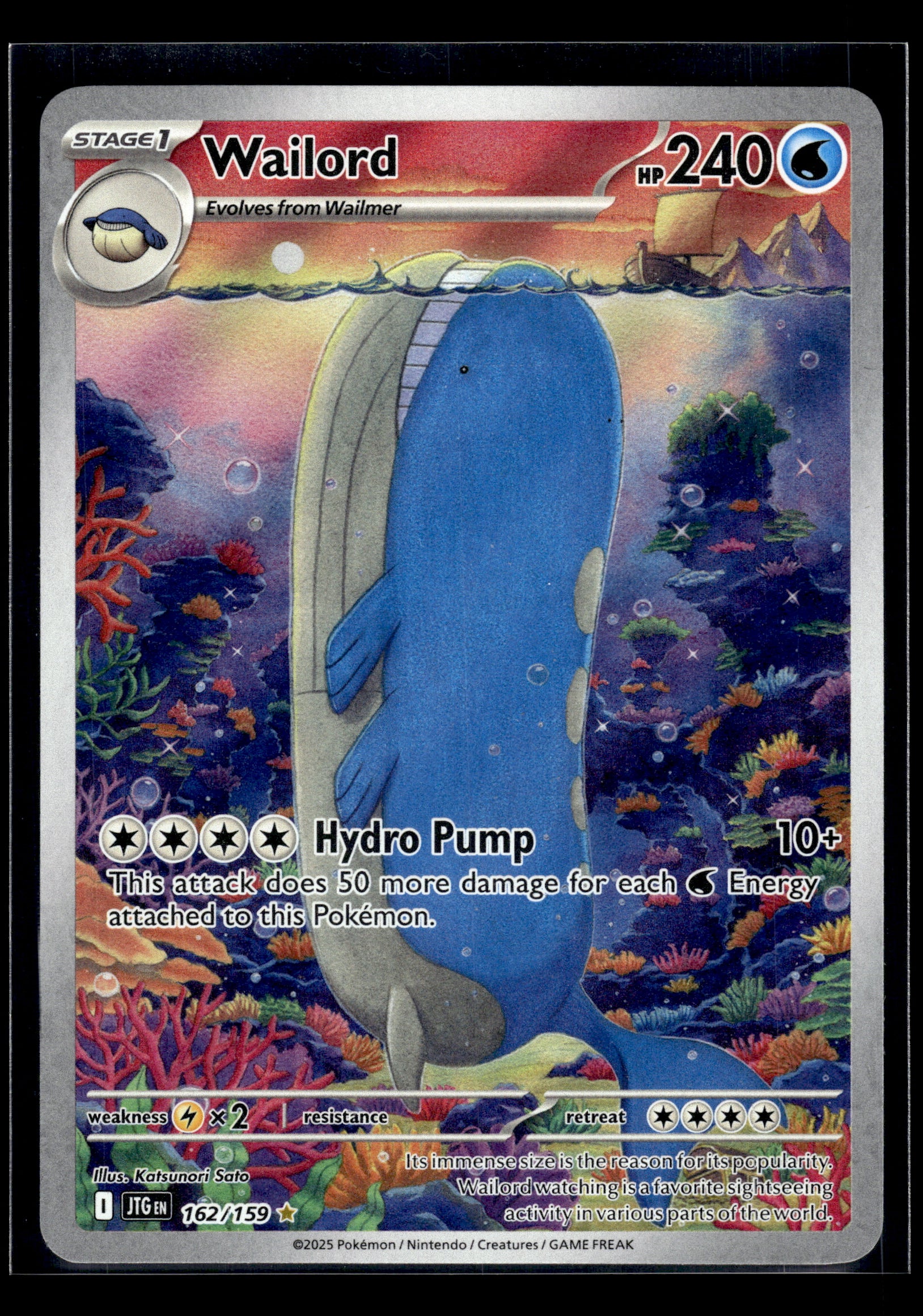 Wailord #162/159 Journey Together LP