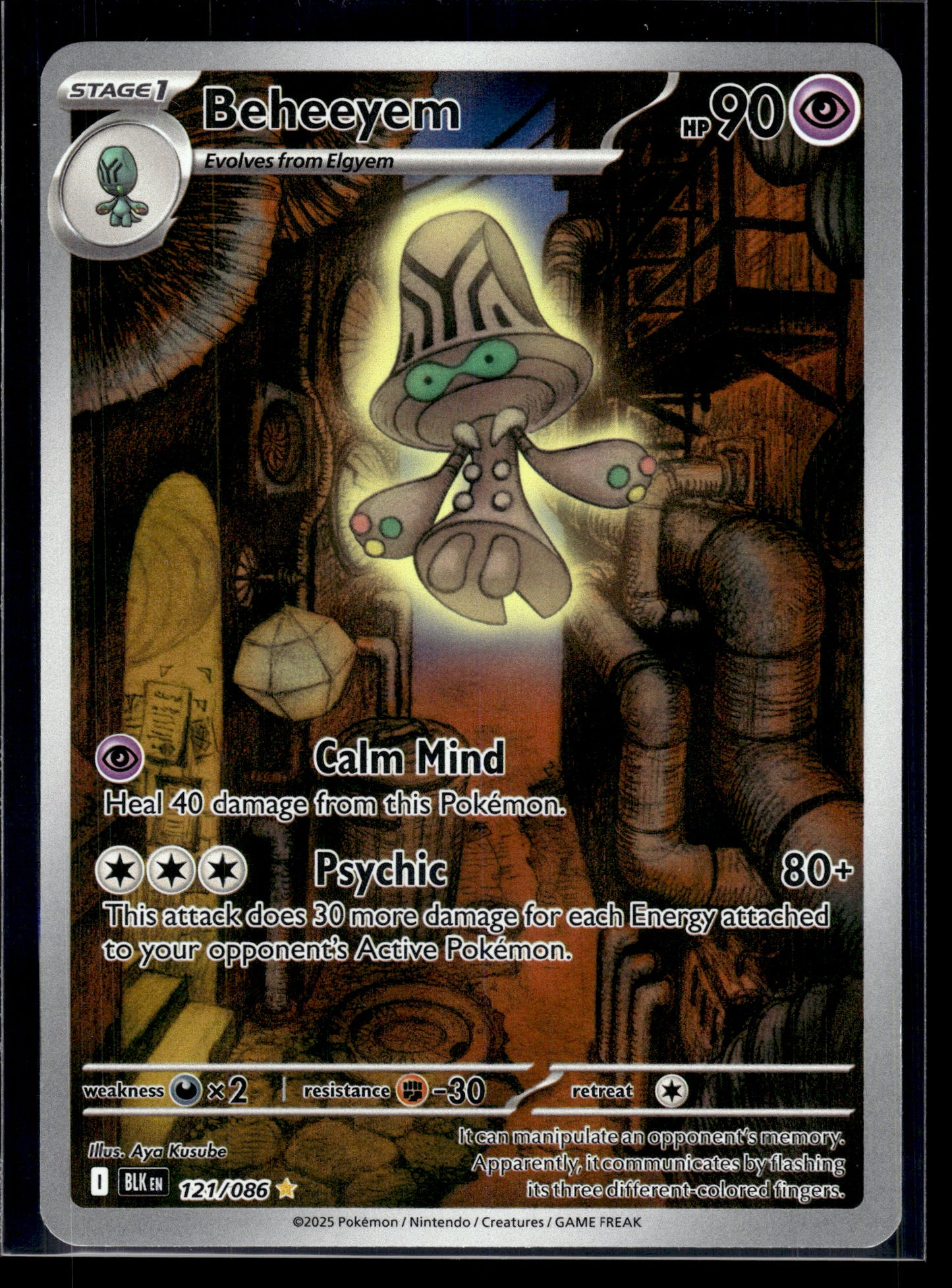 Beheeyem #121/086 Black Bolt LP