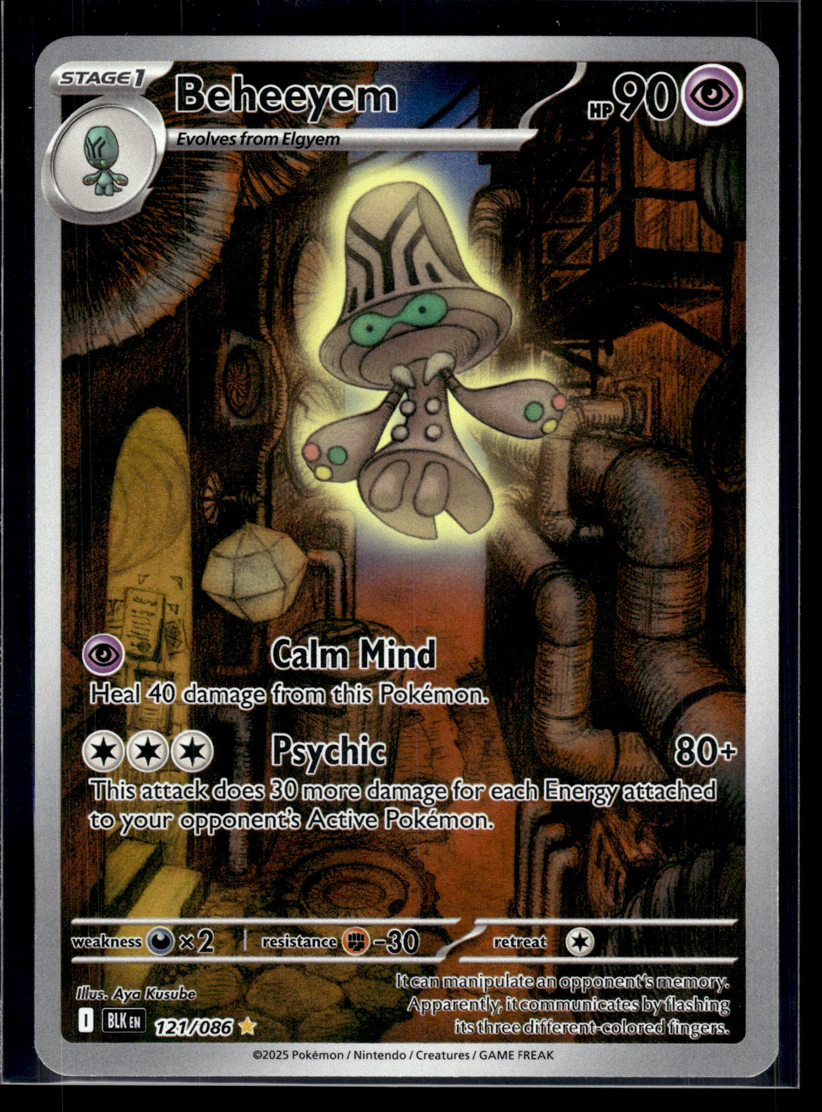 Beheeyem #121/086 Black Bolt LP