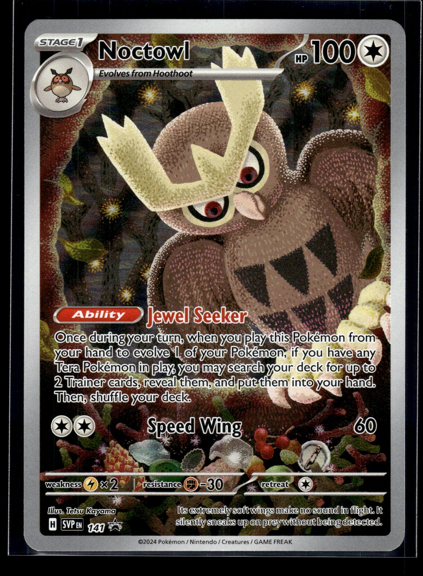 Noctowl #141 Scarlet & Violet Promo VLP