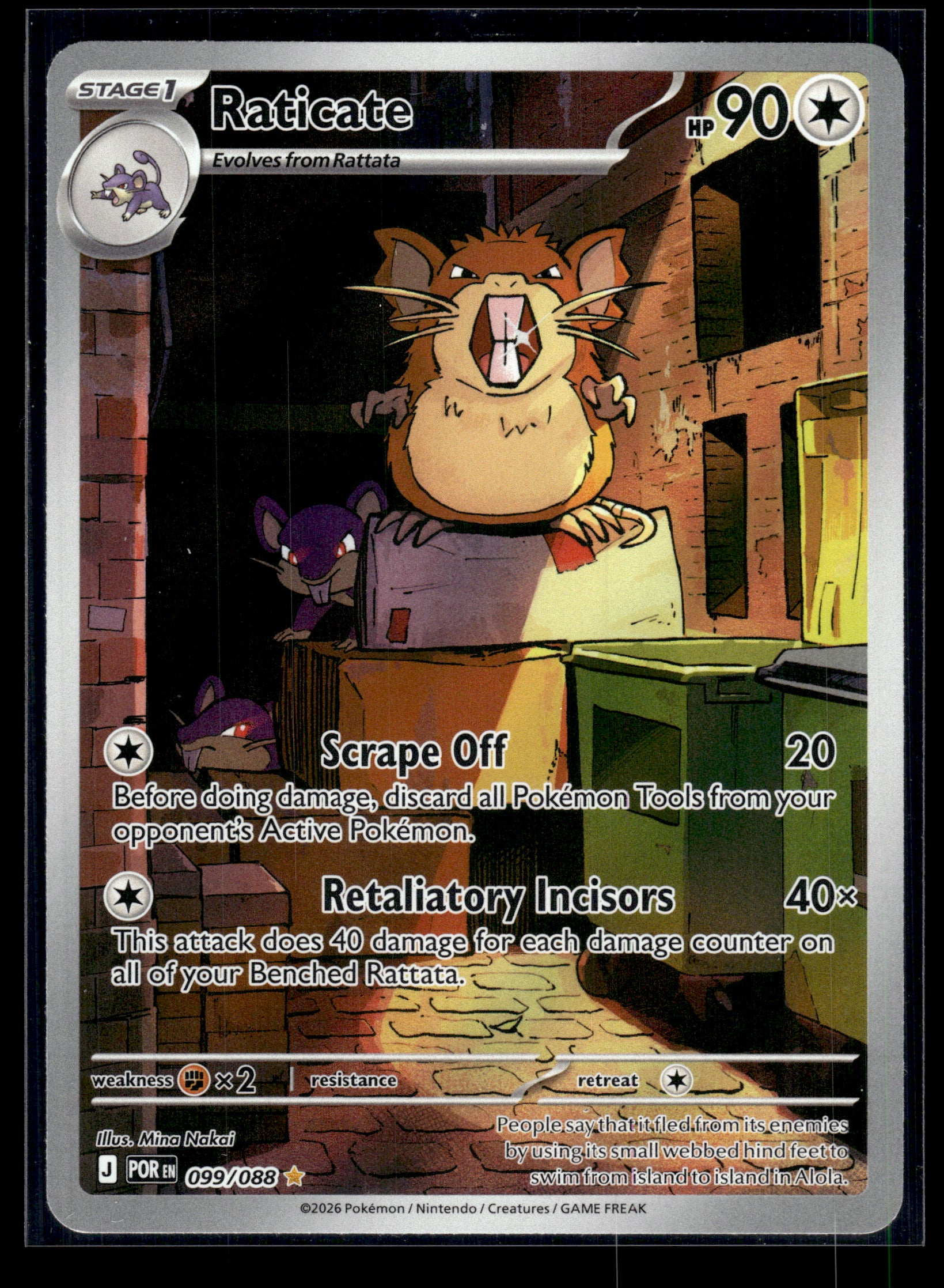 Raticate #099/088 Perfect Order VLP
