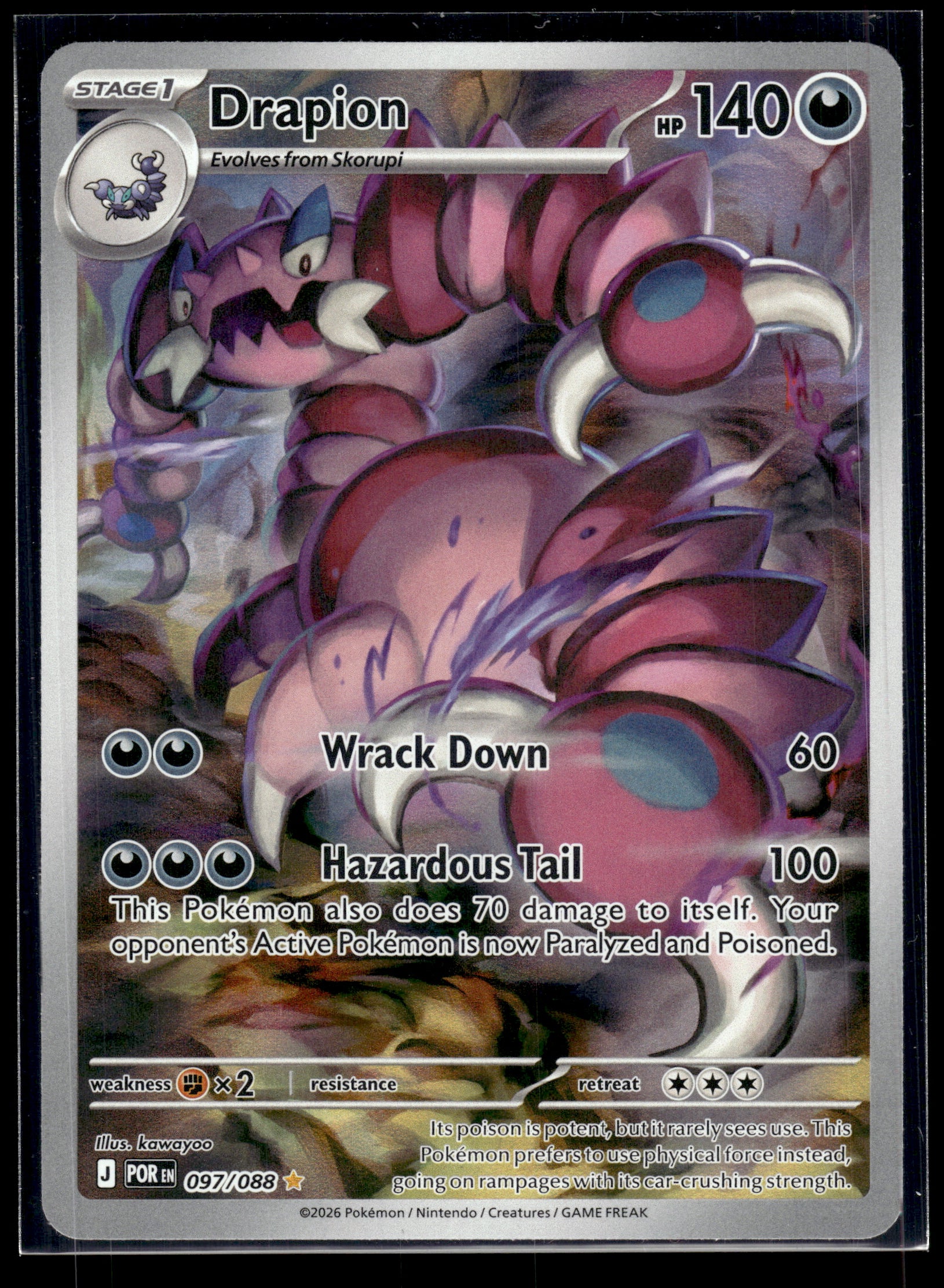 Drapion #097/088 Perfect Order NM