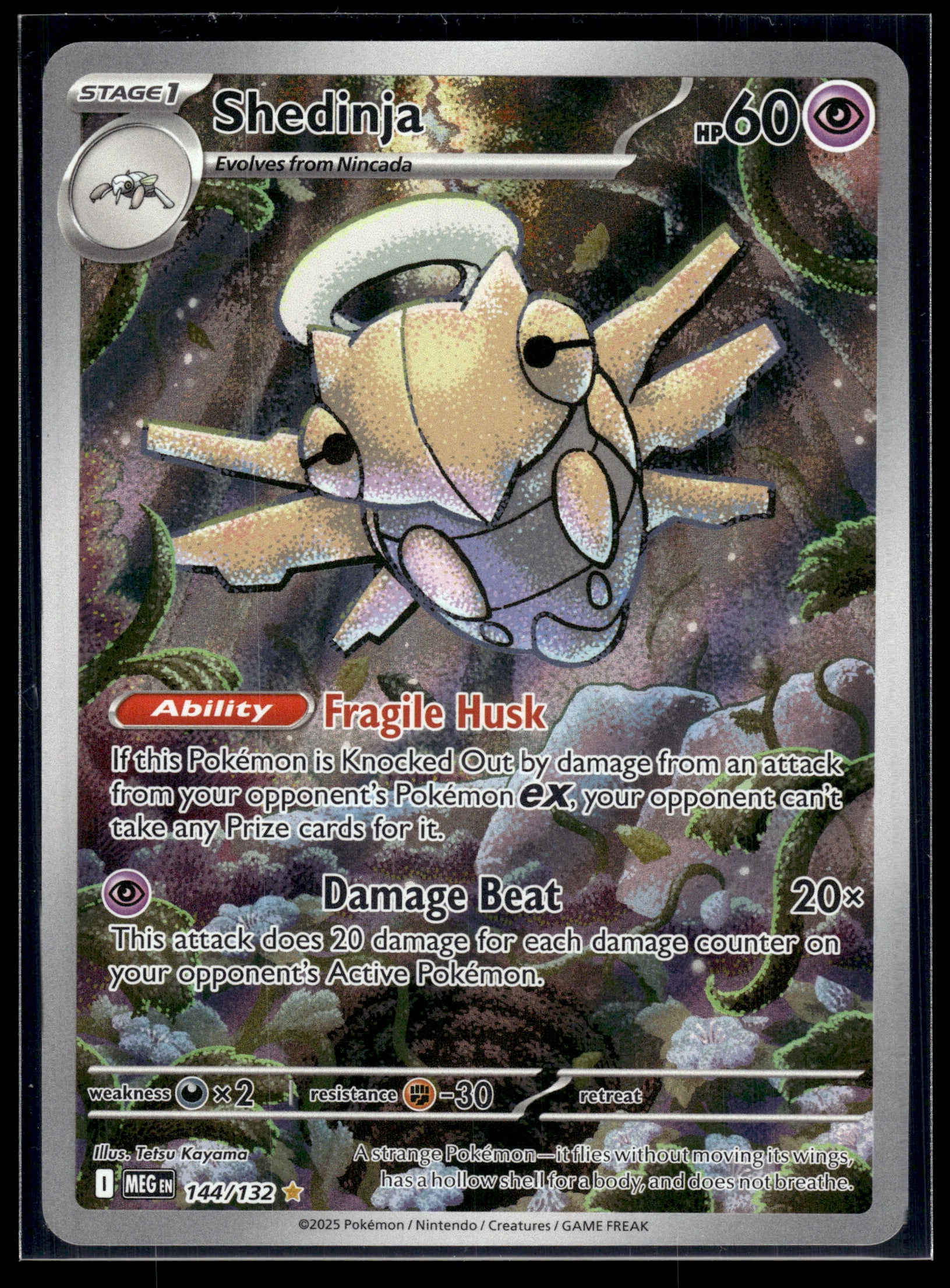 Shedinja #144/132 Mega Evolution LP