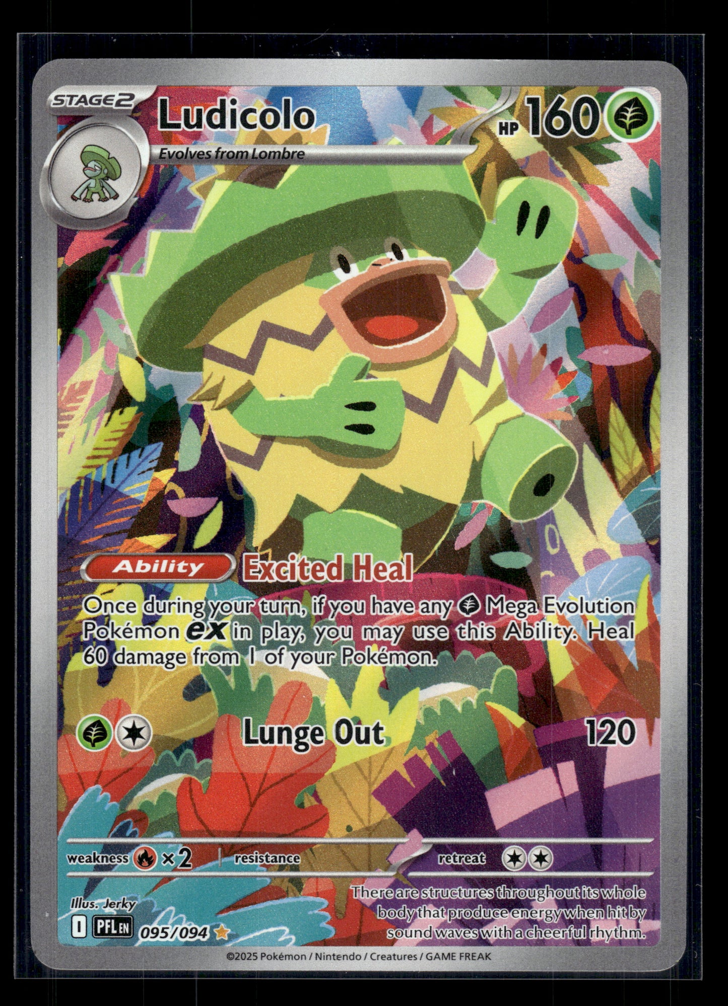 Ludicolo #095/094 Phantasmal Flames VLP