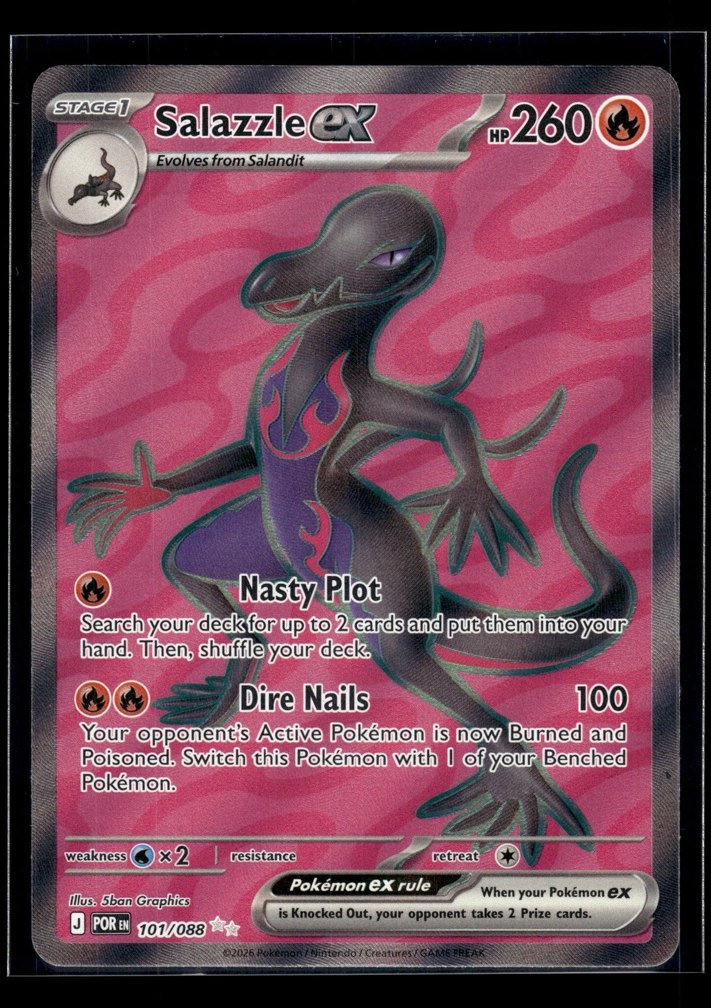 Salazzle ex #101/088 Perfect Order LP
