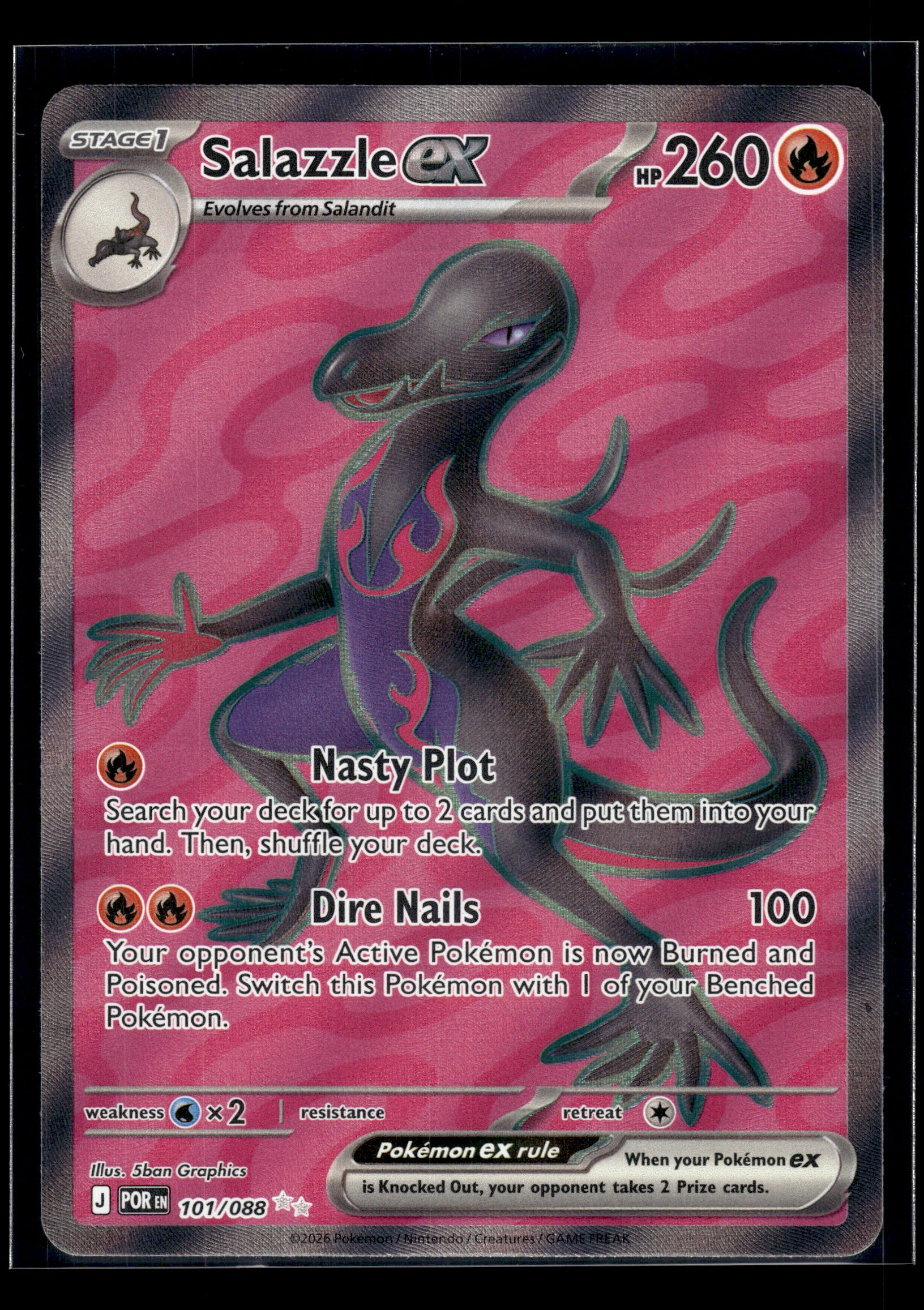 Salazzle ex #101/088 Perfect Order LP