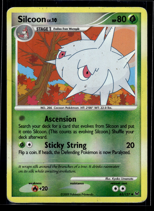 Silcoon #63/127 Reverse Holo Platinum MP