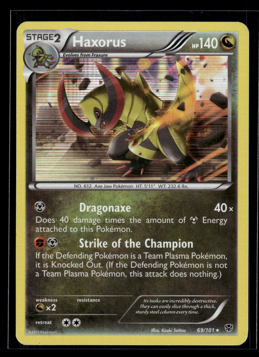 Haxorus #69/101 Plasma Blast MP