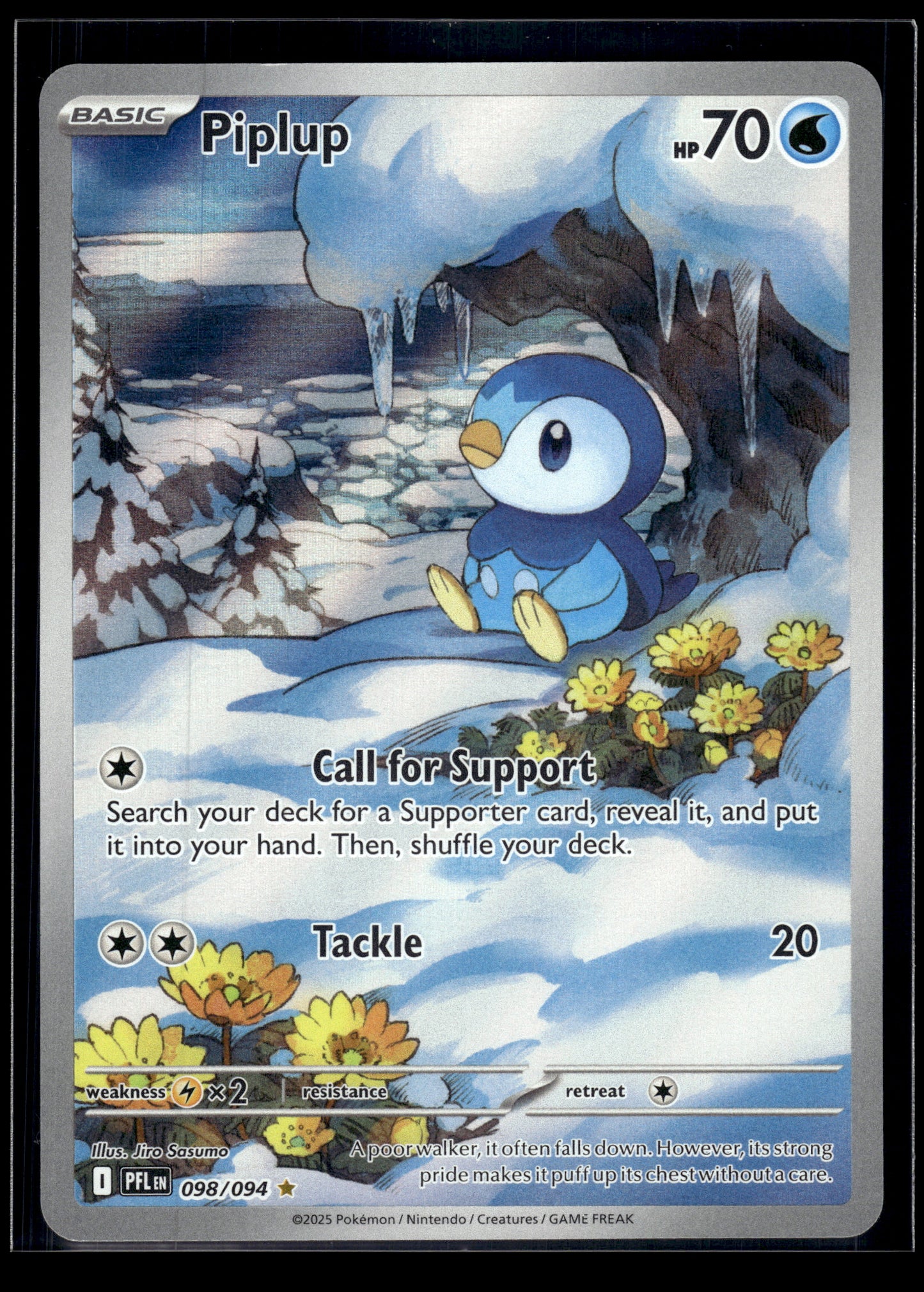 Piplup #098/094 Phantasmal Flames NM