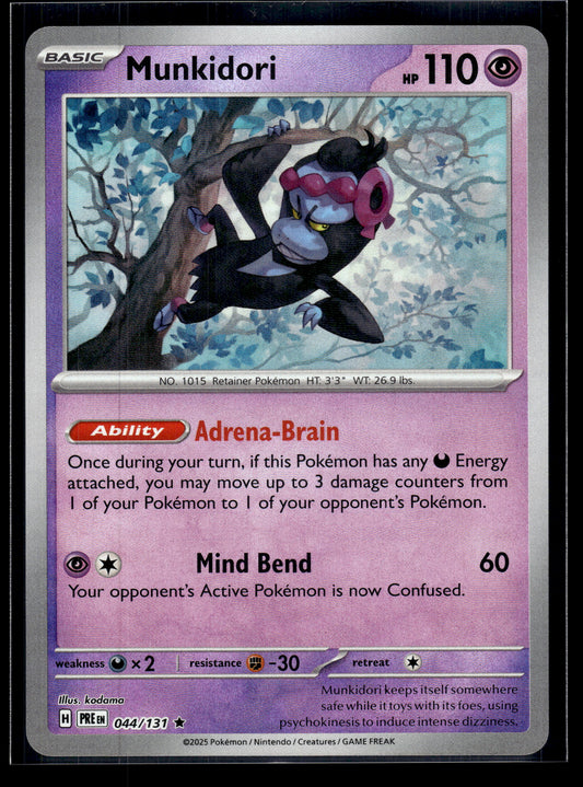 Munkidori (Master Ball) #044/131 Prismatic Evolutions VLP