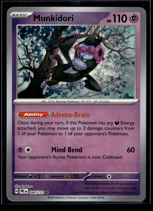Munkidori (Master Ball) #044/131 Prismatic Evolutions LP