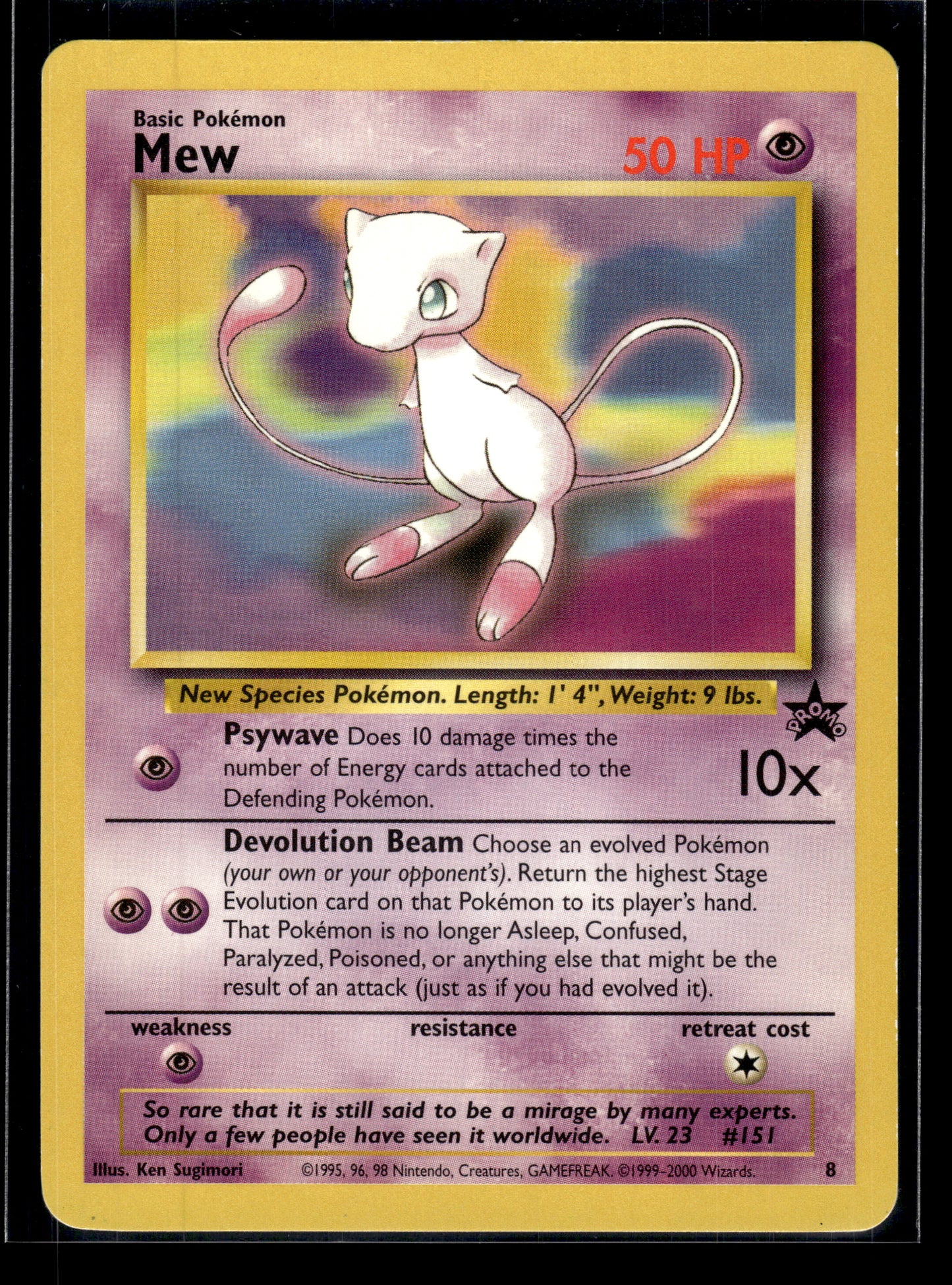 Mew #8 WoTC Promo LP