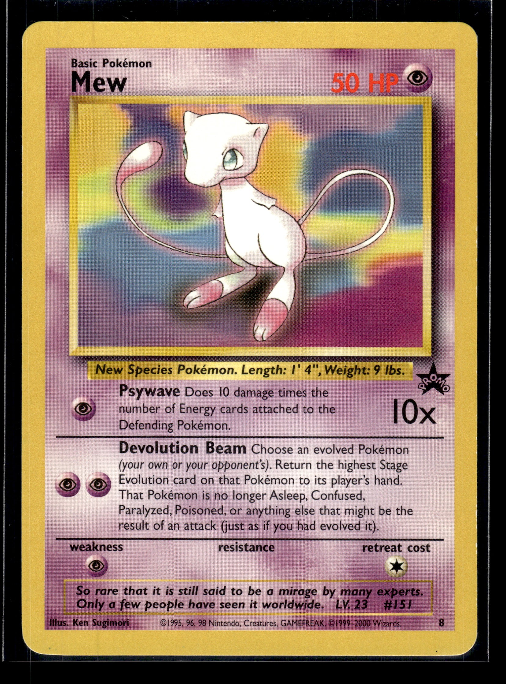 Mew #8 WoTC Promo LP