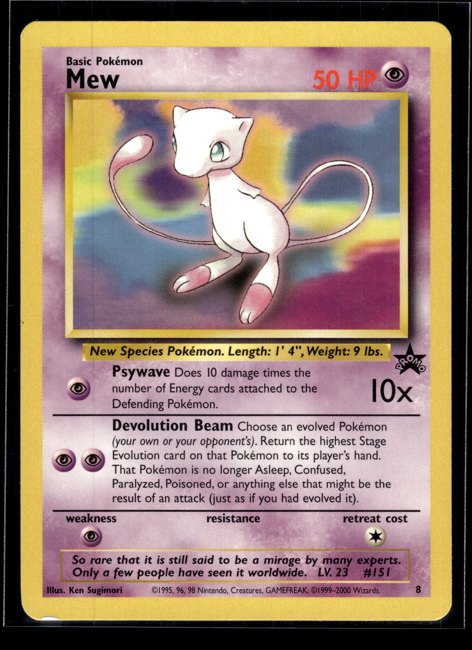 Mew #8 WoTC Promo LP