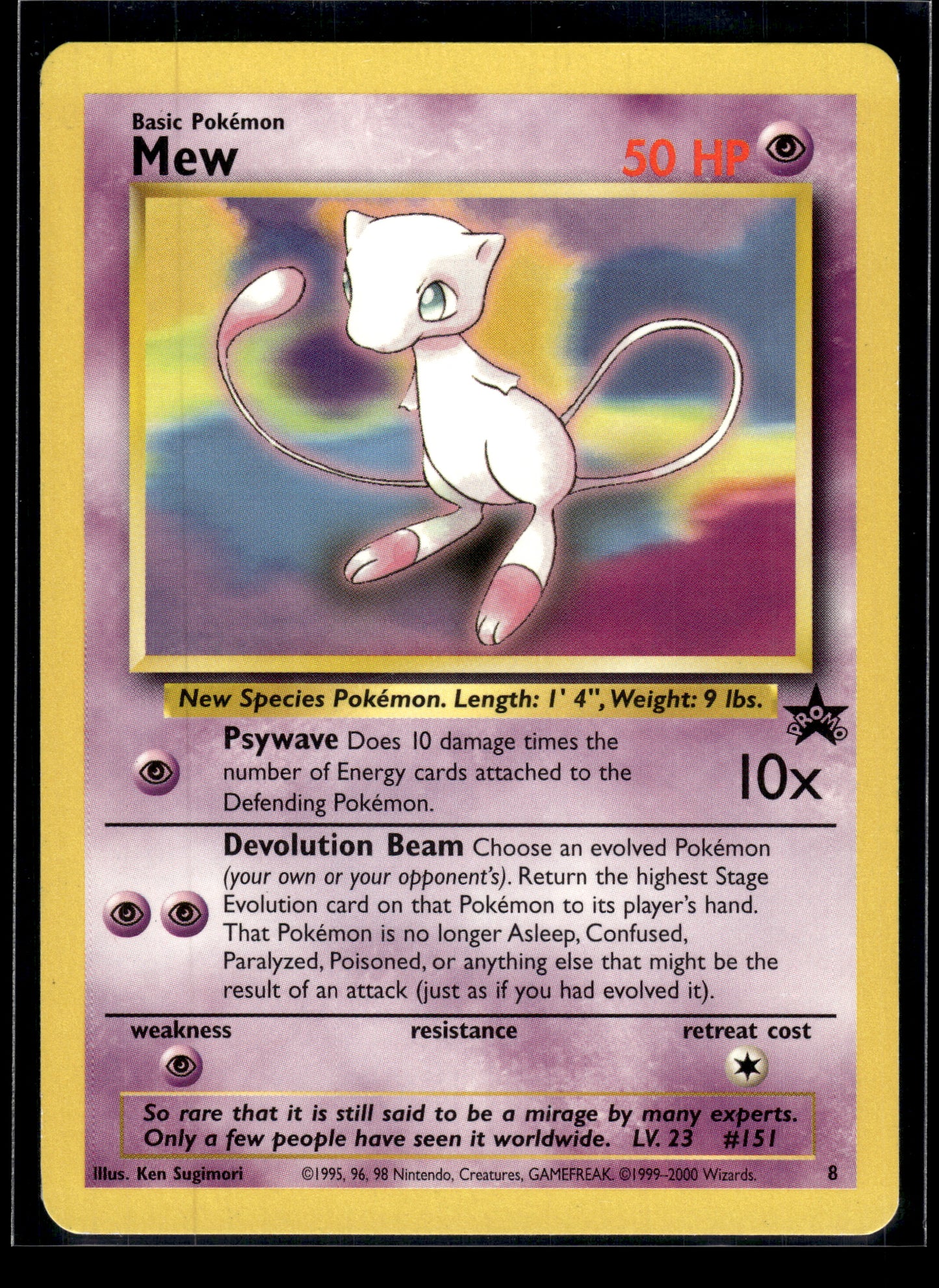 Mew #8 WoTC Promo LP